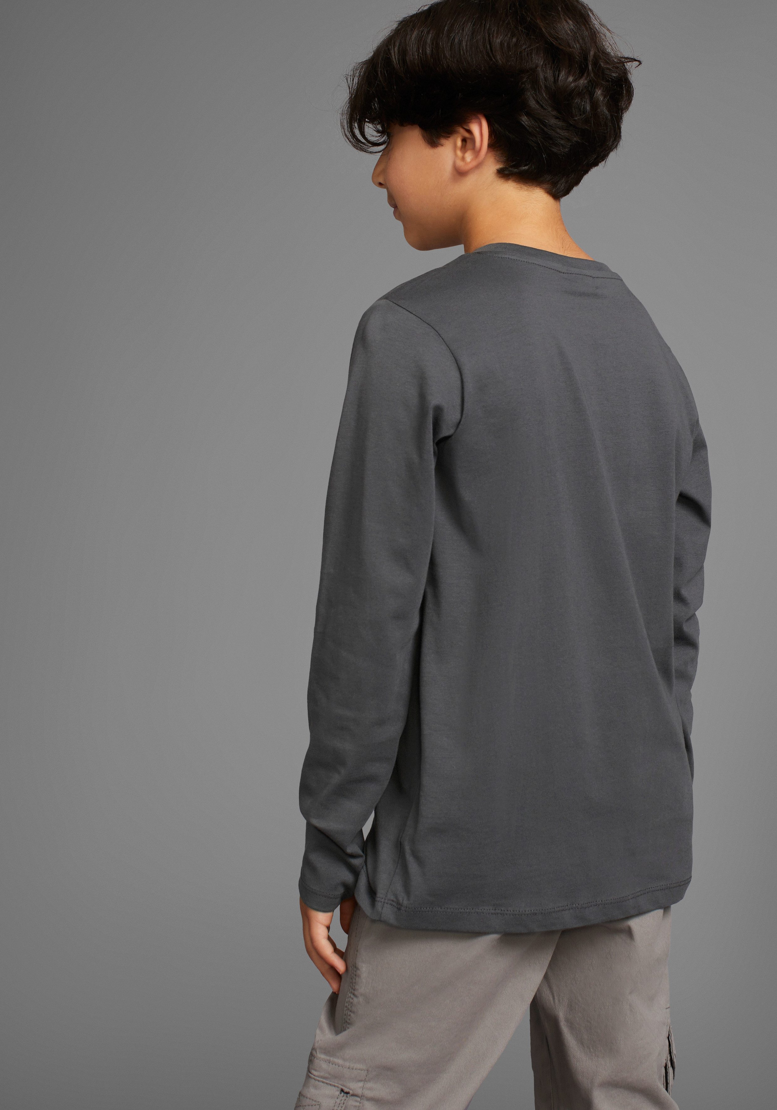 KIDSWORLD Shirt met lange mouwen BIKER casual print voor jongens