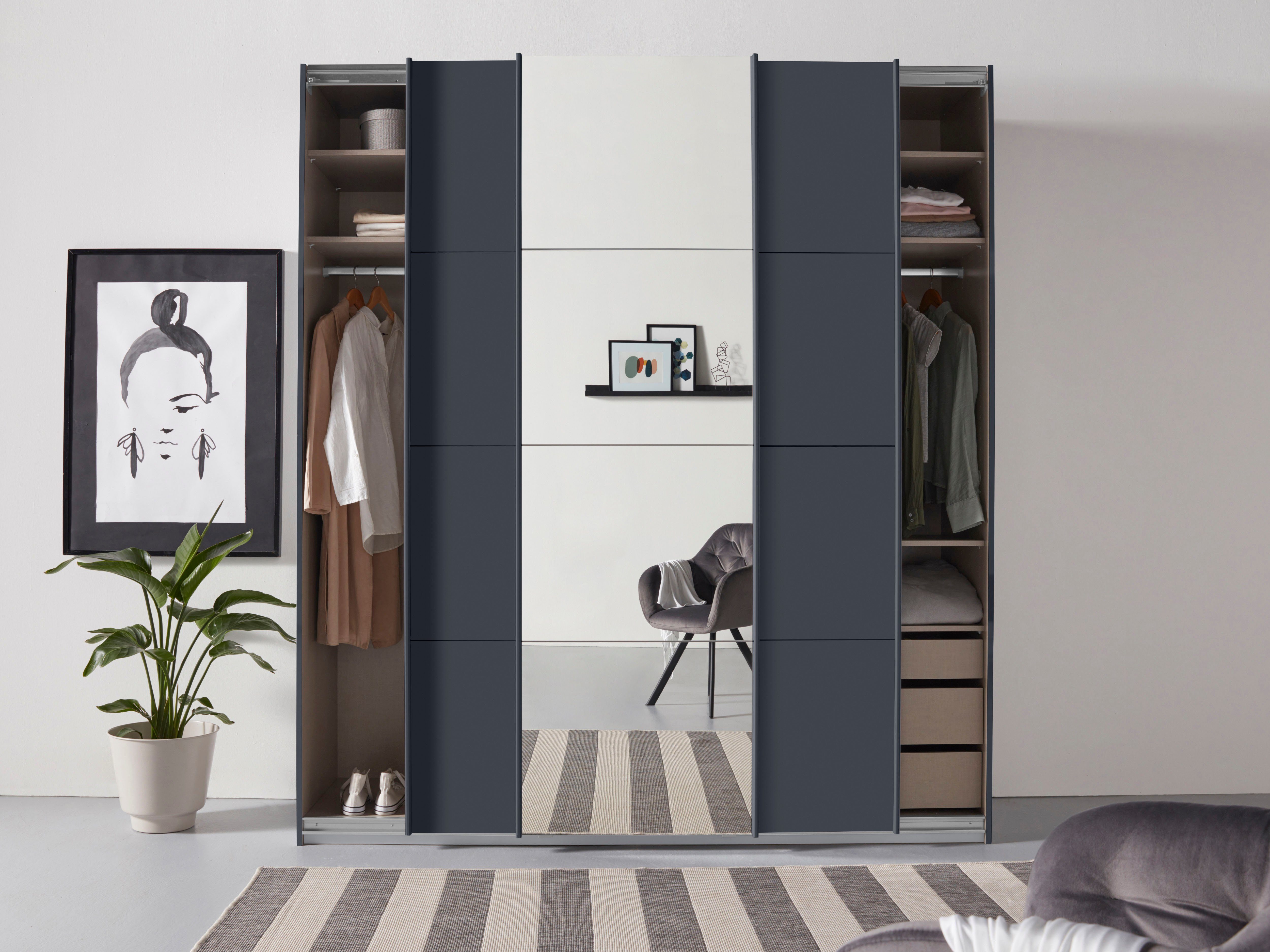 rauch Zweefdeurkast Kledingkast kast garderobe TOPSELLER OTELI incl. binnenindeling