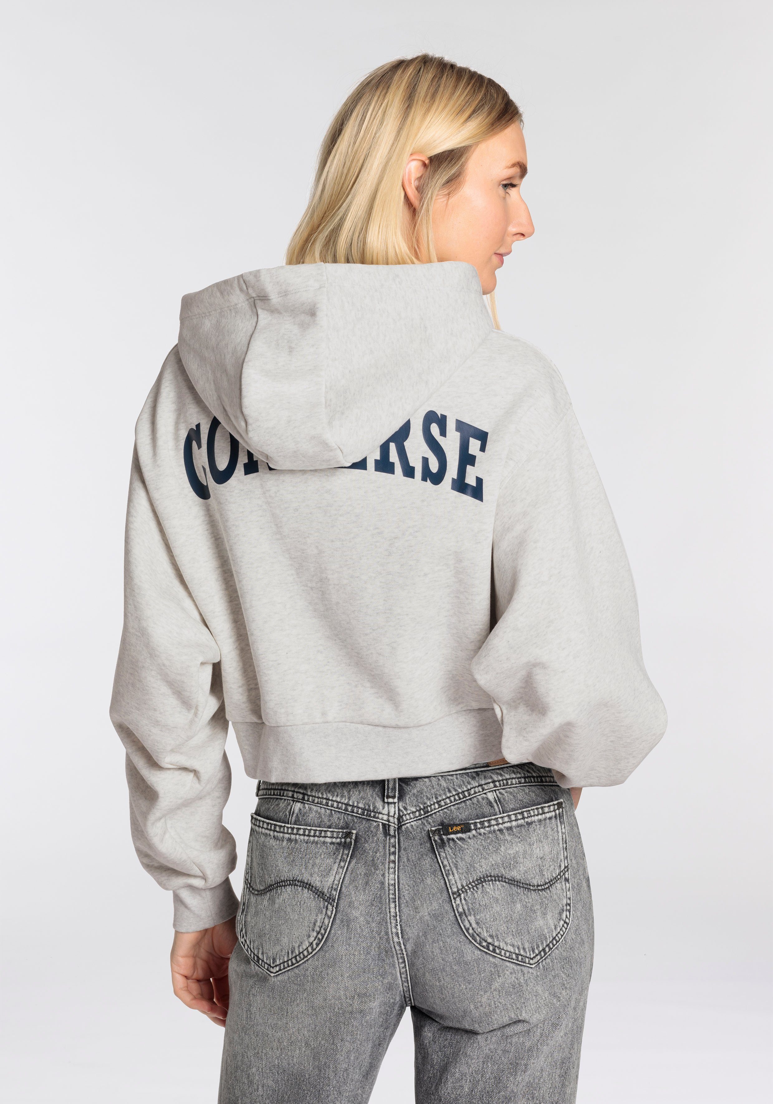 Converse Sweatvest WOMEN'S CONVERSE RETRO FULL-ZIP HOODIE (1-delig)