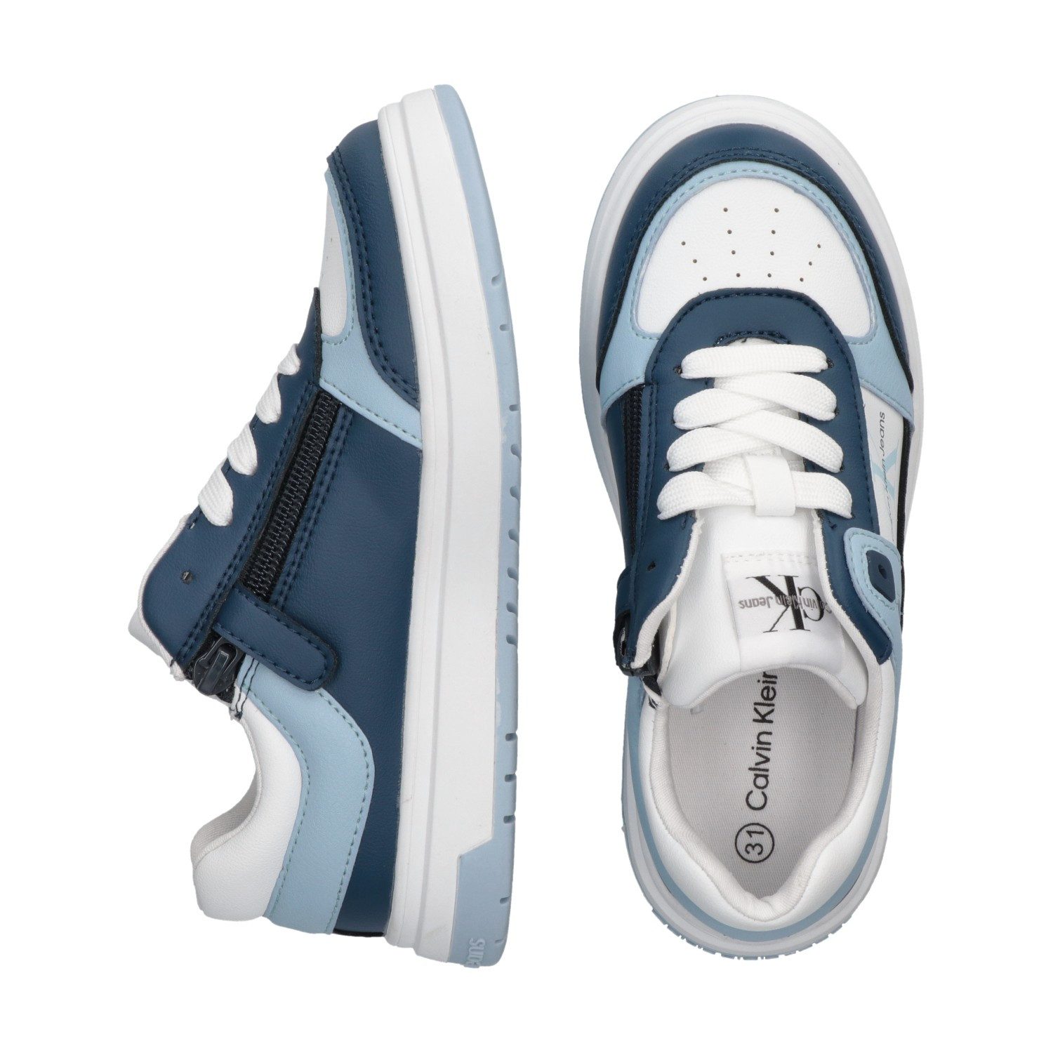 Calvin Klein Sneakers , retro sneaker, basket sneaker in colorblocking look
