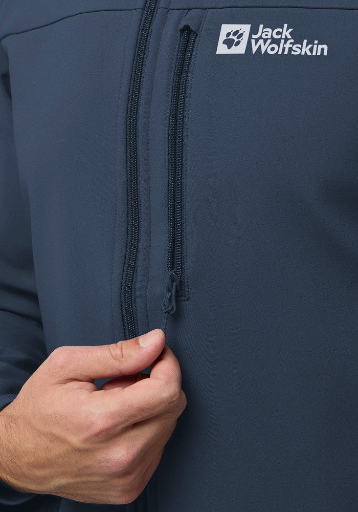 Jack Wolfskin Softshell-jack WHIRLWIND MEN