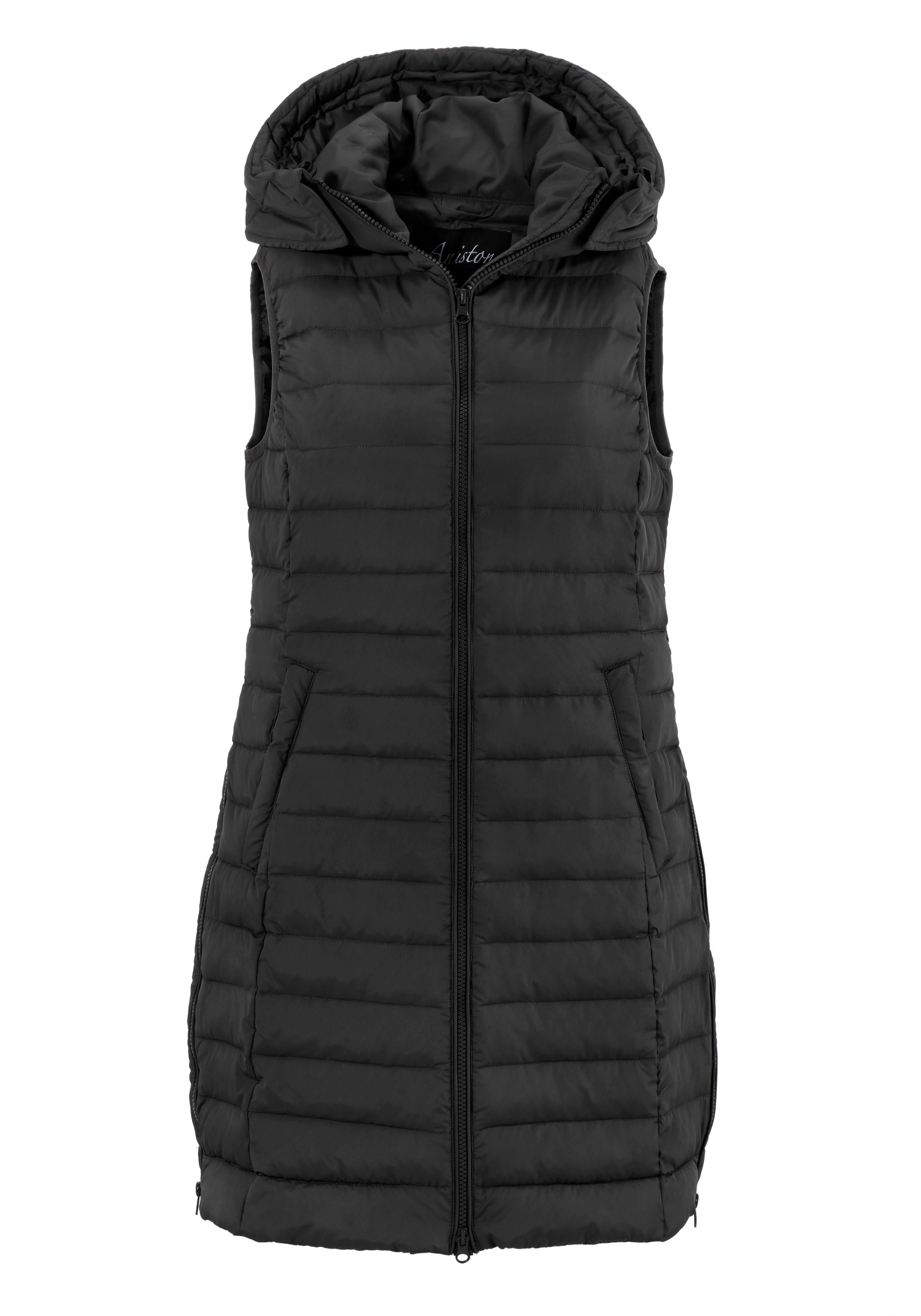 Aniston CASUAL Bodywarmer met verstelbare capuchon