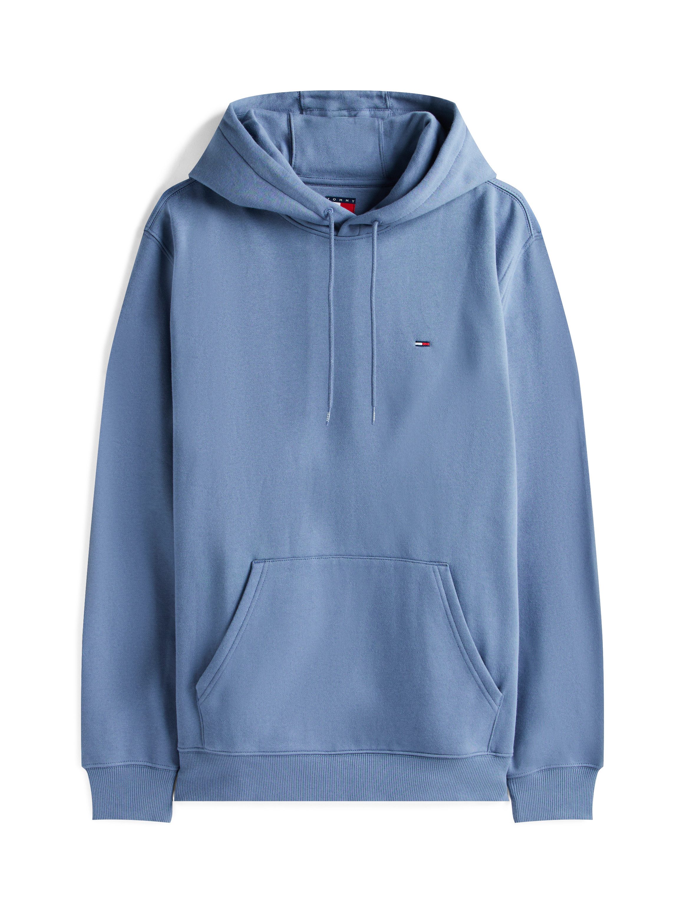 TOMMY JEANS Sweatshirt TJM REG S FLAG HOODIE met geborduurd merklogo op borsthoogte