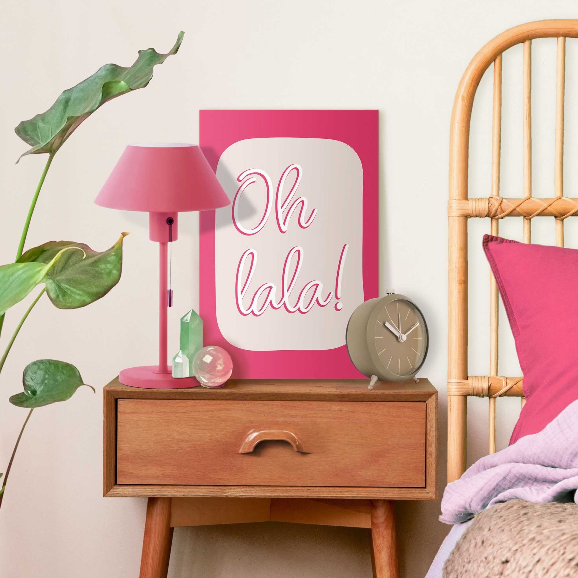 Reinders! Artprint op linnen Oh la la