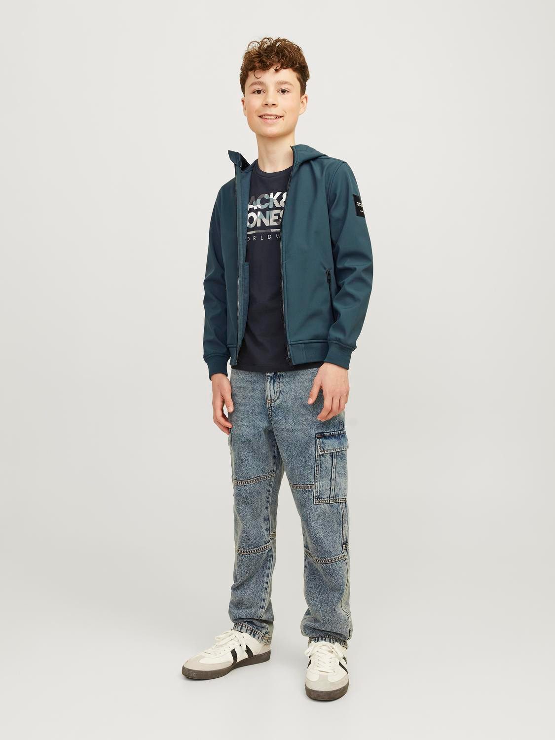 Jack & Jones Junior Softshell-jack JJEBASIC SOFTSHELL HOOD SN JNR