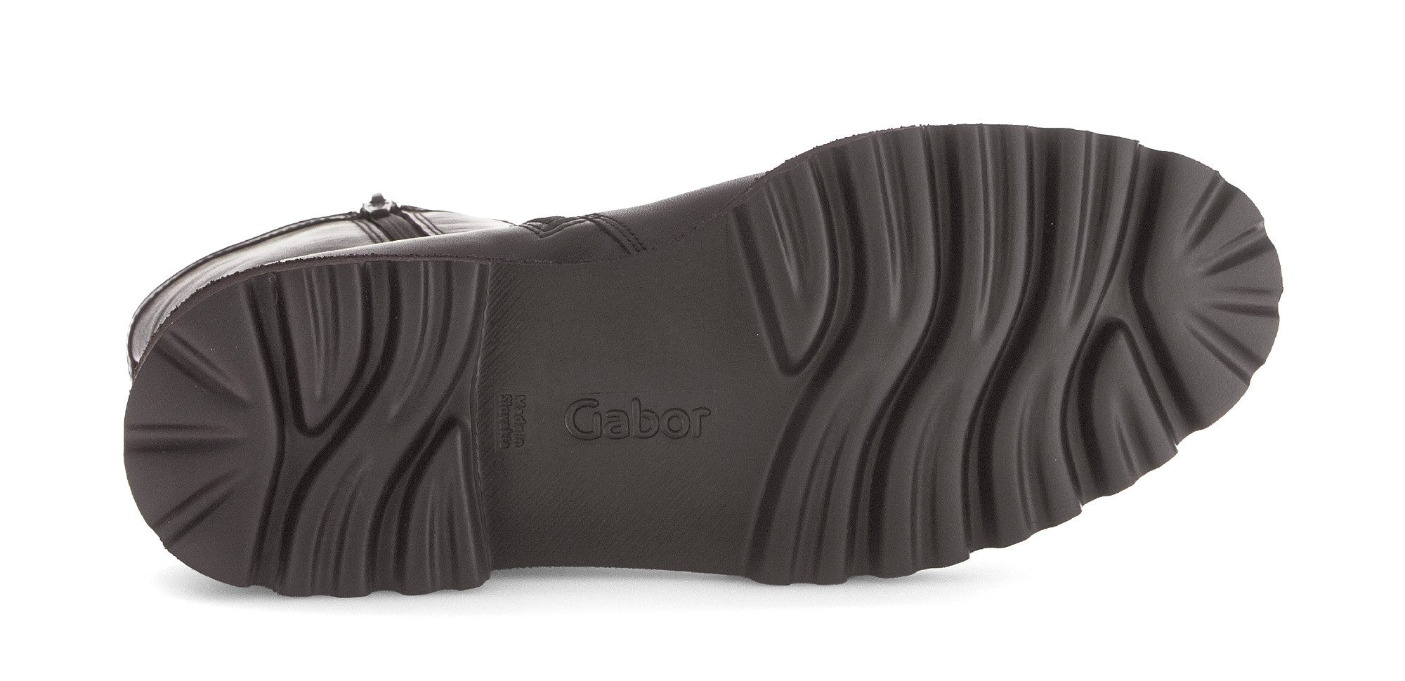 Gabor Bikerboots , blokhak, enkellaarsje, herfstlaarzen met binnenritssluiting