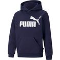 puma hoodie big logo hoodie blauw