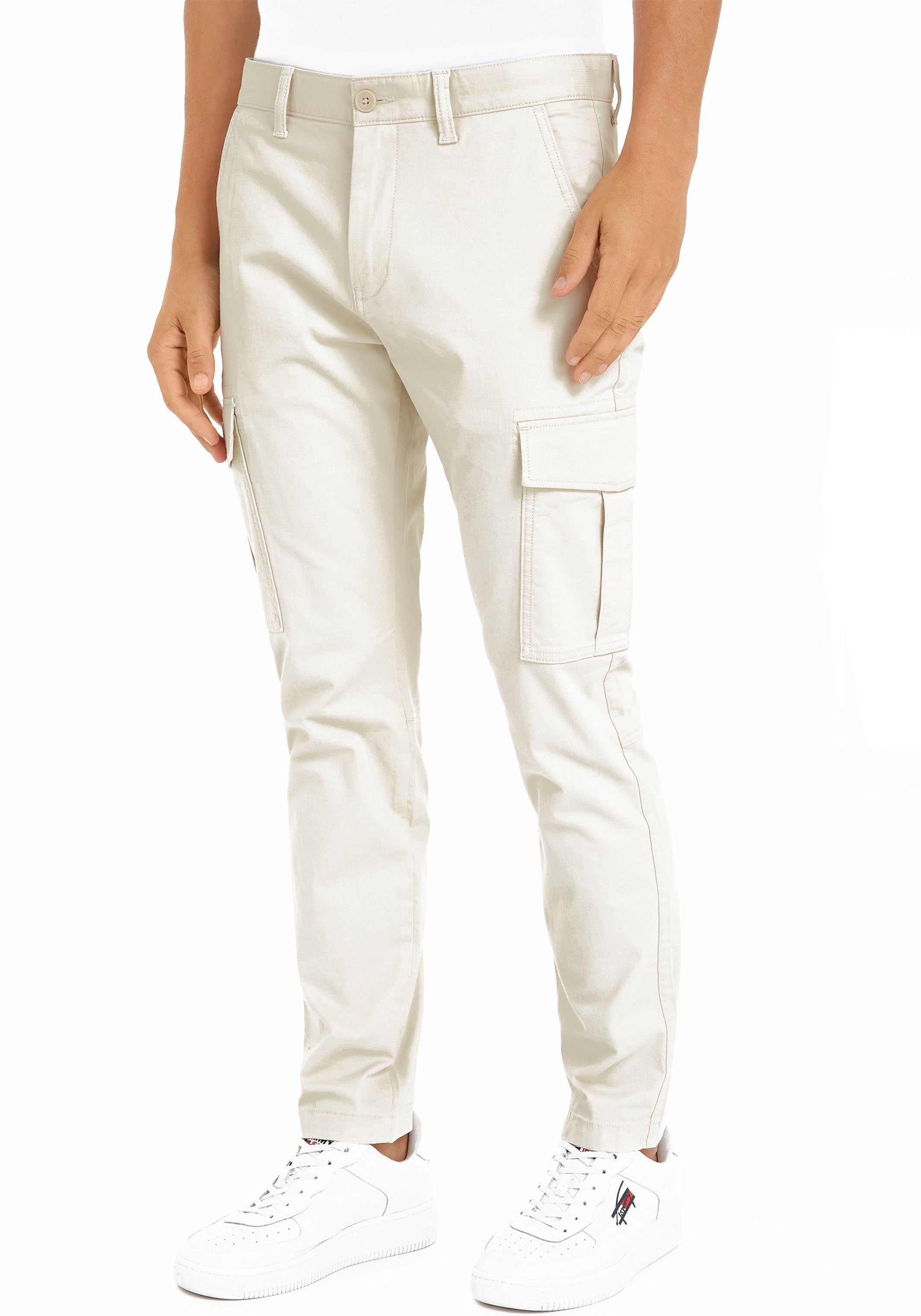 TOMMY JEANS Cargobroek TJM AUSTIN LIGHTWEIGHT CARGO heren cargobroeken maat 36 beige