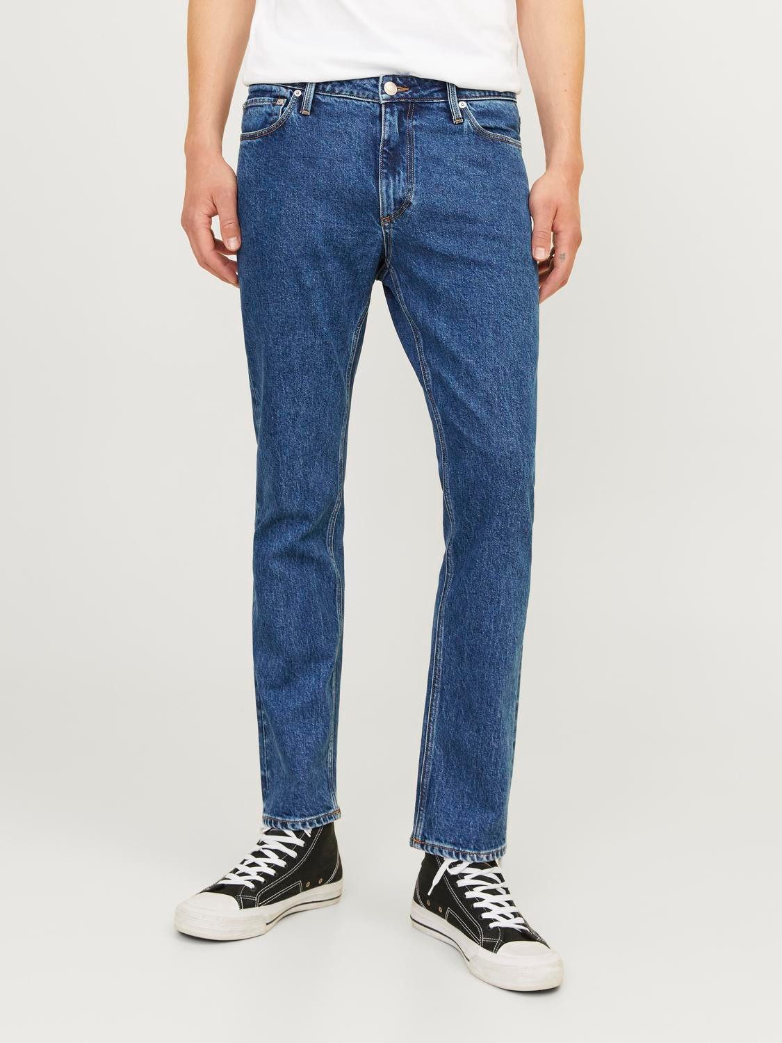Jack & Jones Regular fit jeans JJICLARK JJEVAN AM 795 NOOS heren straight jeans maat 28 blauw