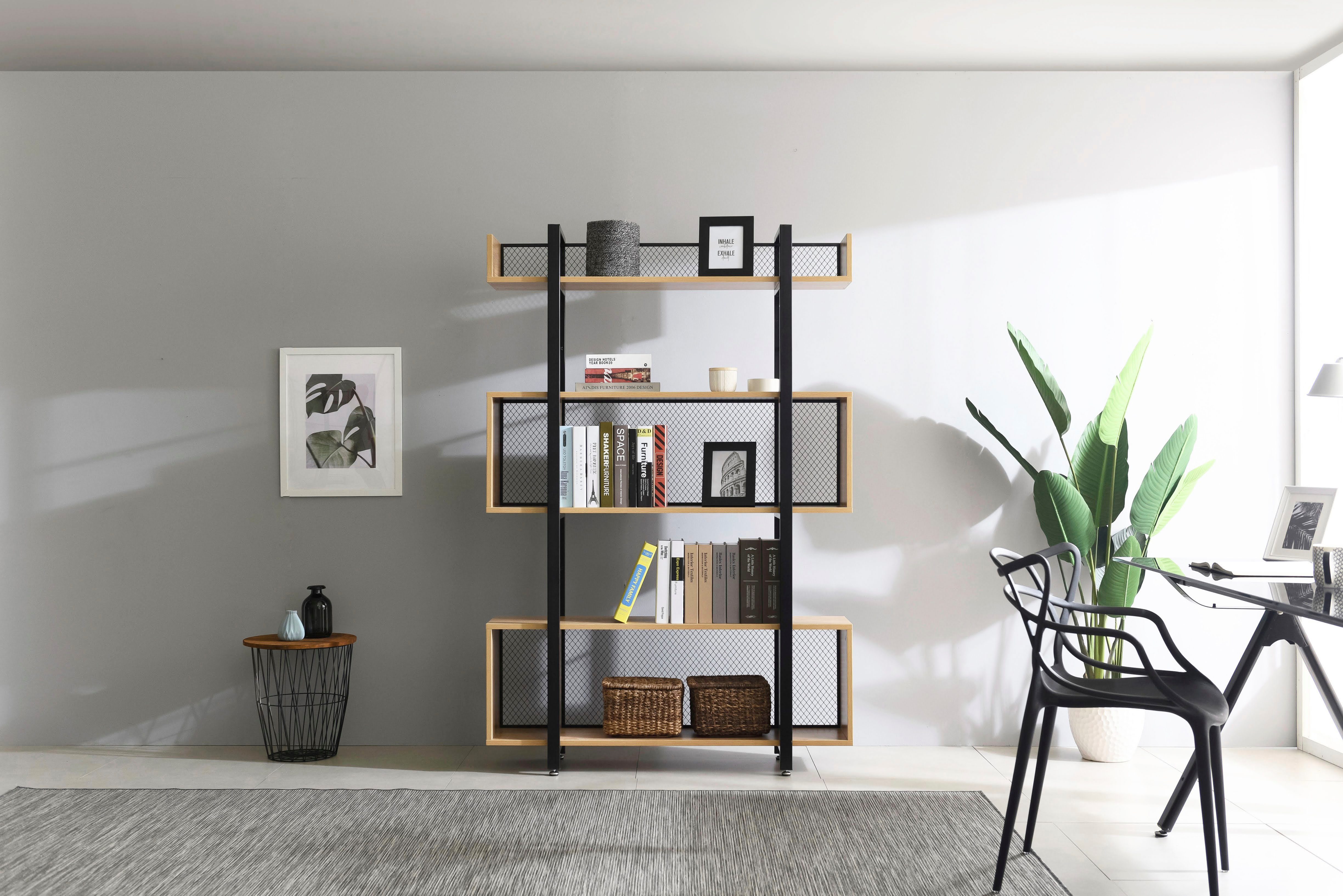 Home affaire Room divider kan worden gebruikt als plank en ruimteverdeler