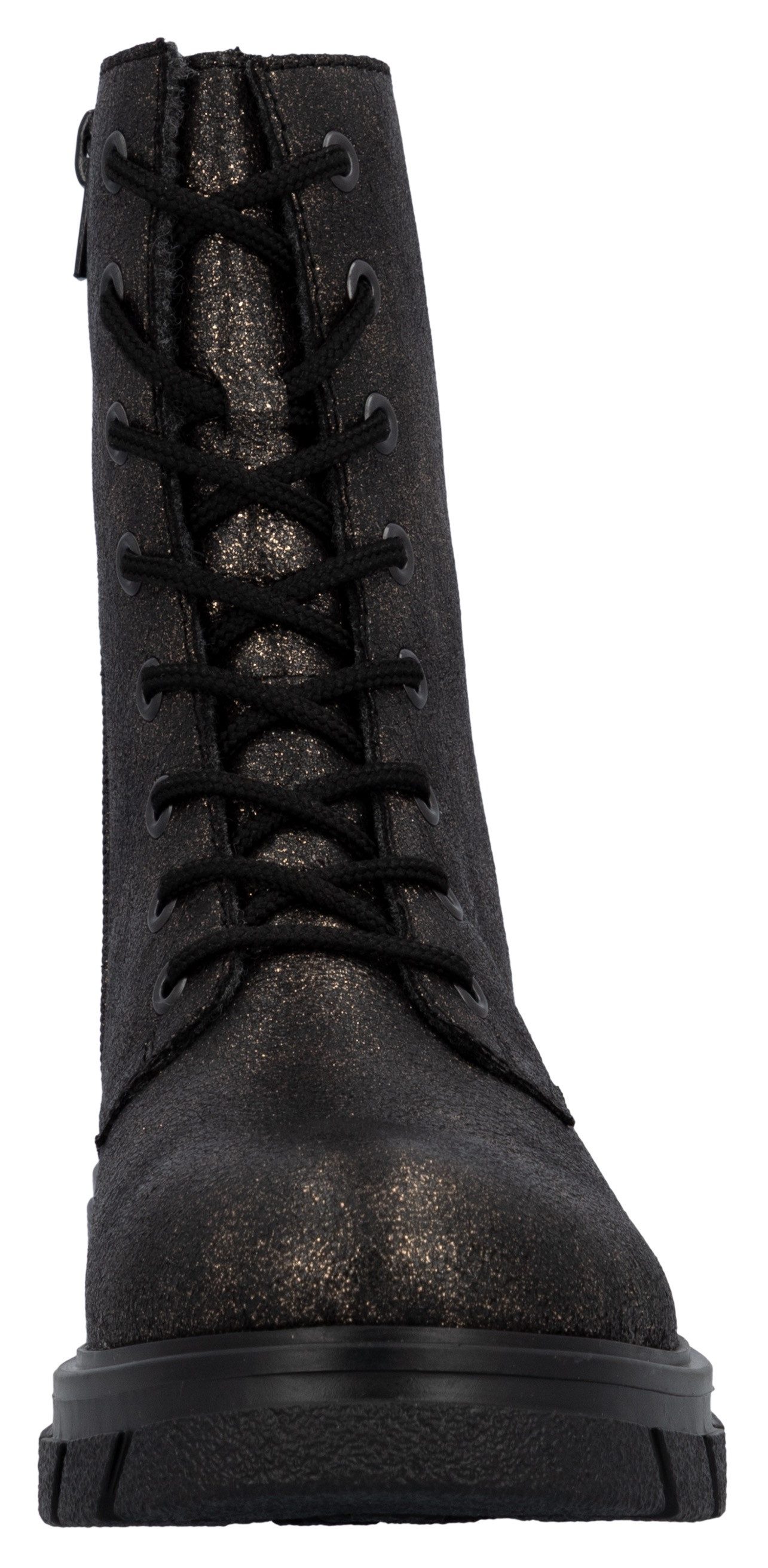 Rieker Veterschoenen enkellaars, hakken, met extra binnenrits