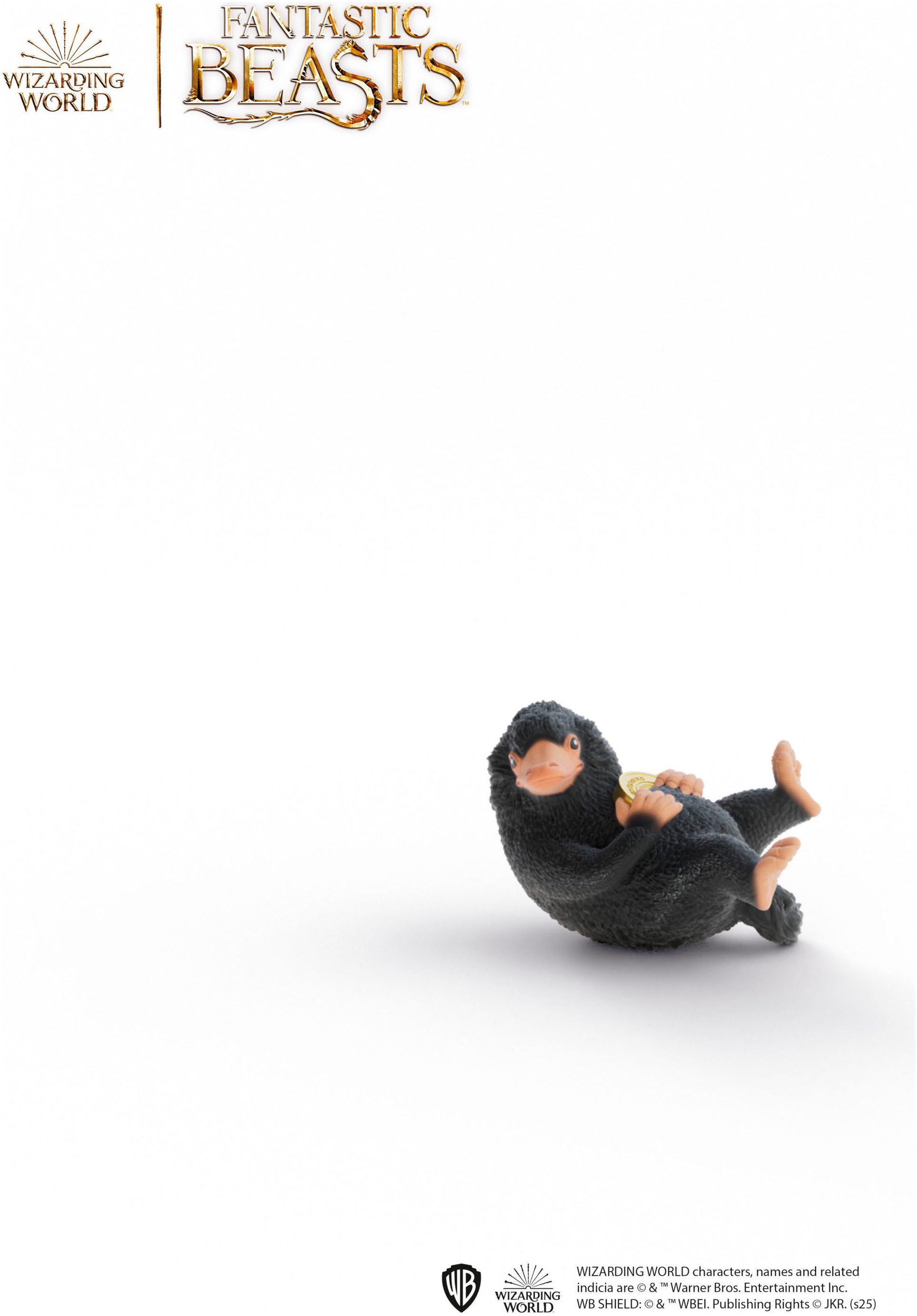 Schleich® Speelfiguur WIZARDING WORLD, HARRY POTTER™, Niffler™ met goudkleur (14905)