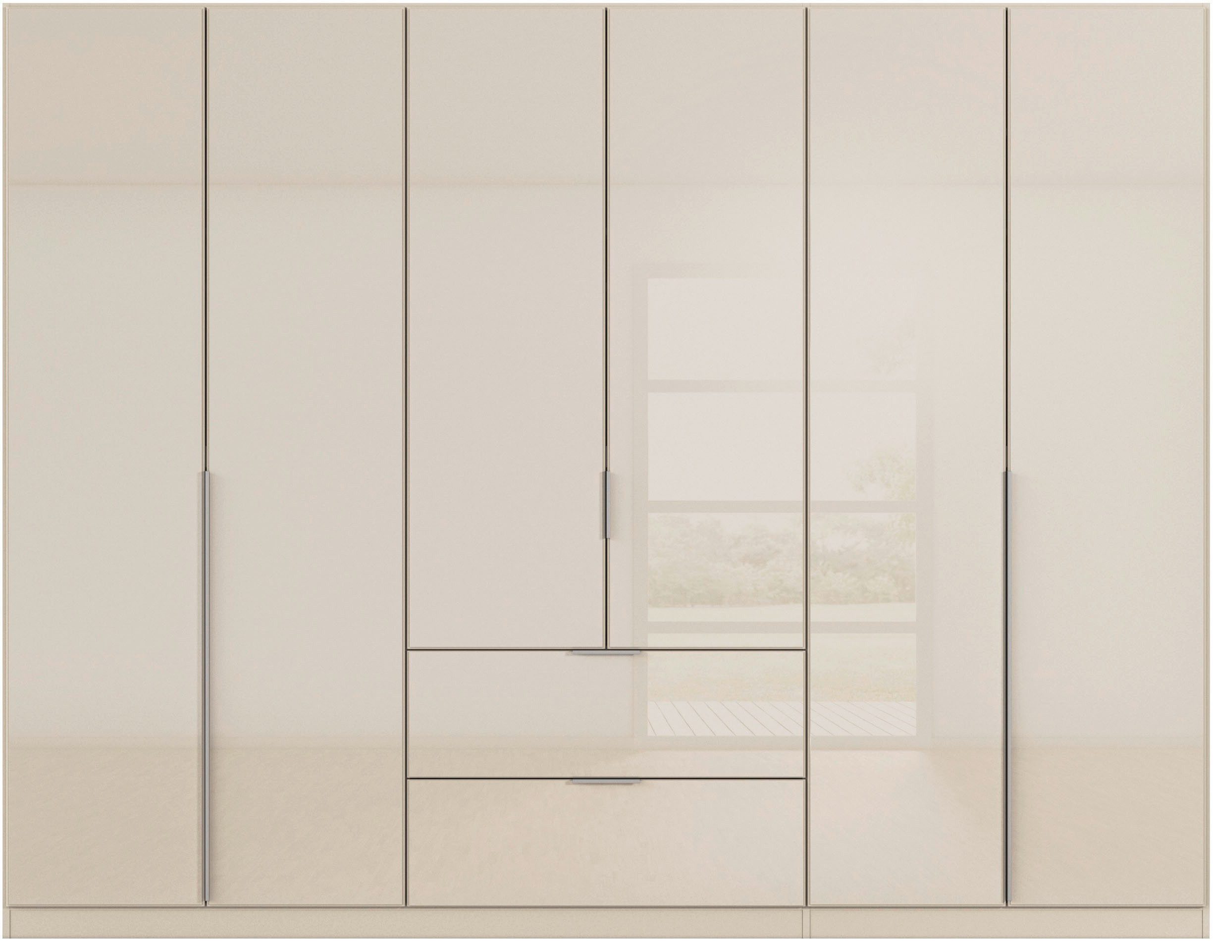 rauch Draaideurkast Kledingkasten kast garderobe AGORDO met glazen front