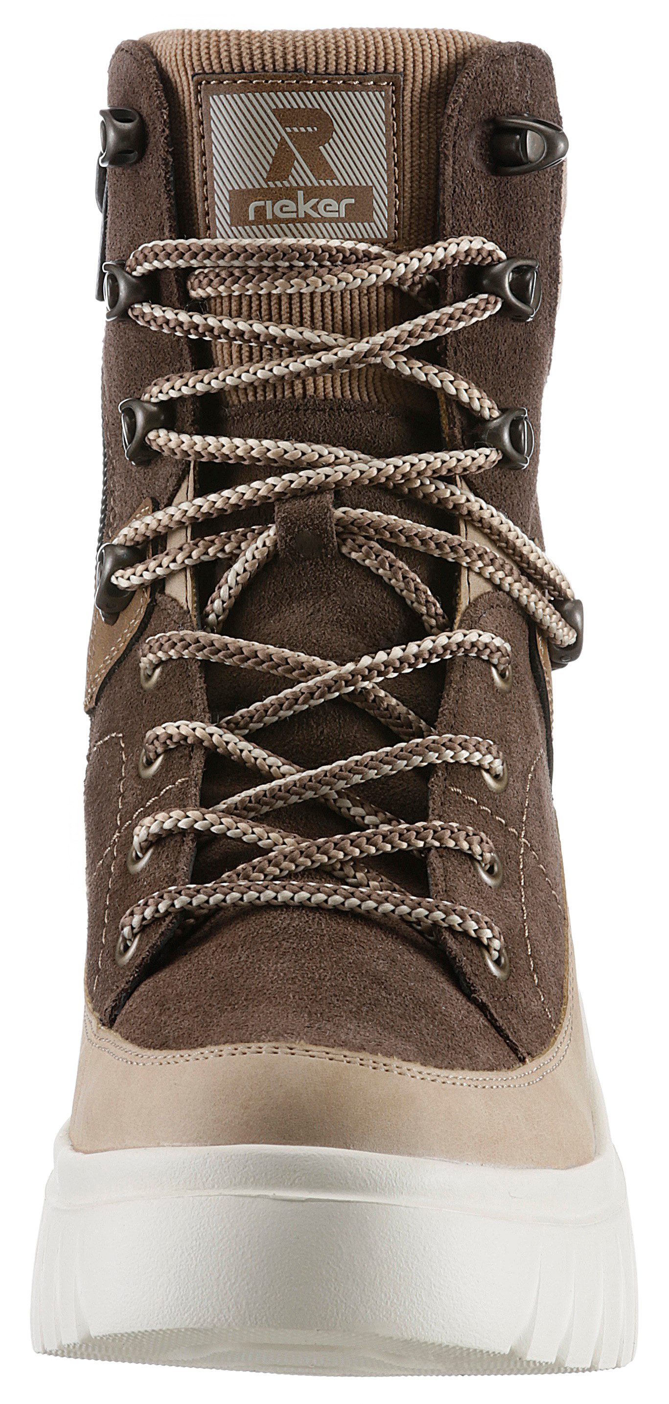 Rieker EVOLUTION Veterschoenen , outdoorboots, winterboots met waterafstotende r-tex-membraan