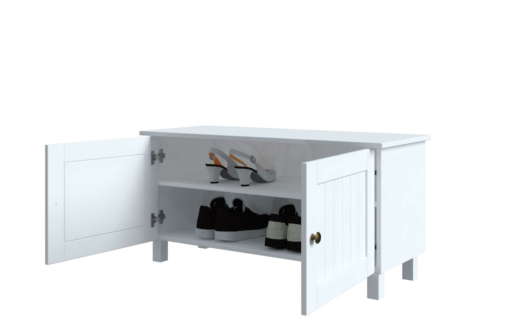 Home affaire Zitbank Juventus van massief dennenhout, breedte 97 cm (1 stuk)