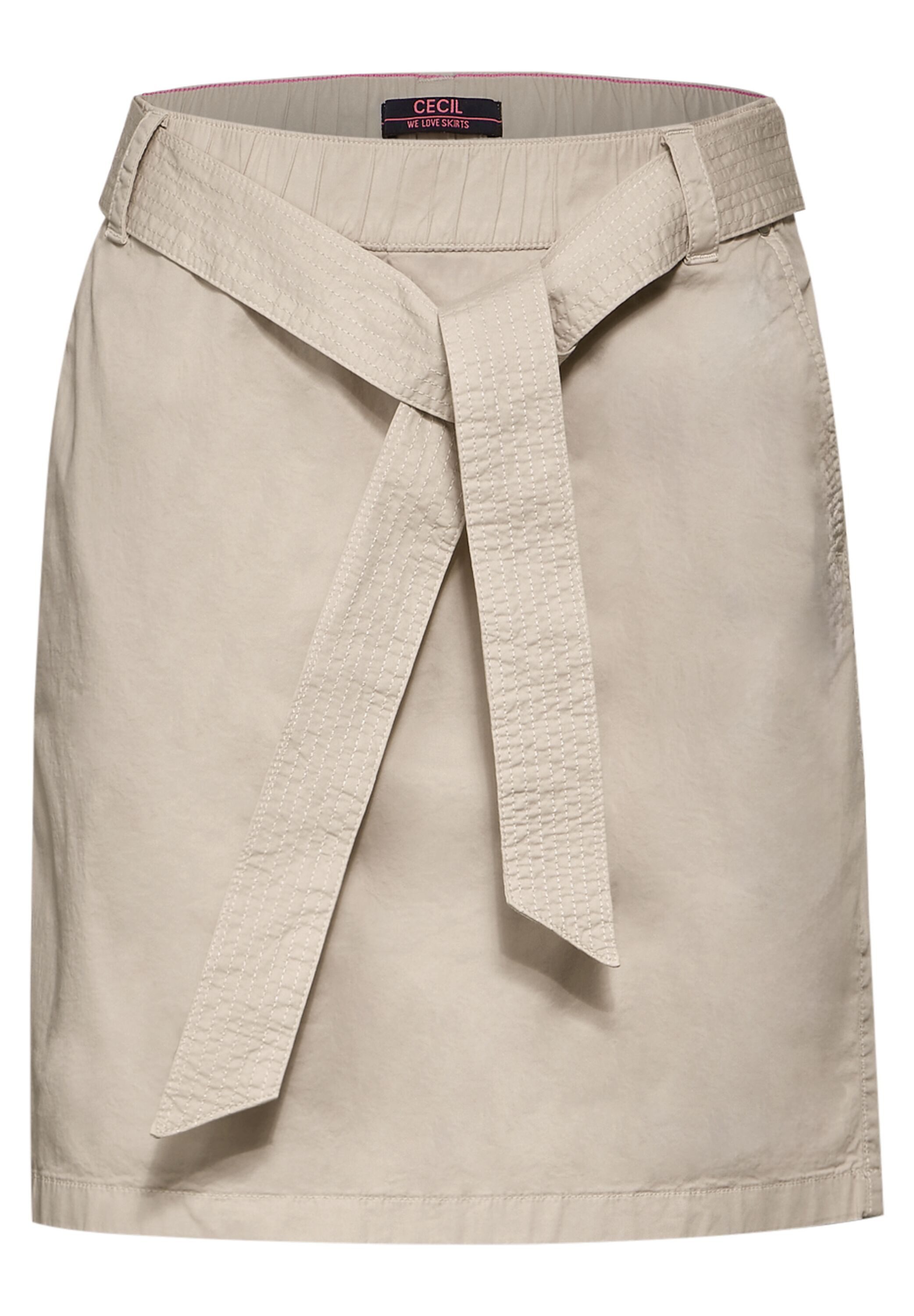 Cecil Midirok met textielen riem