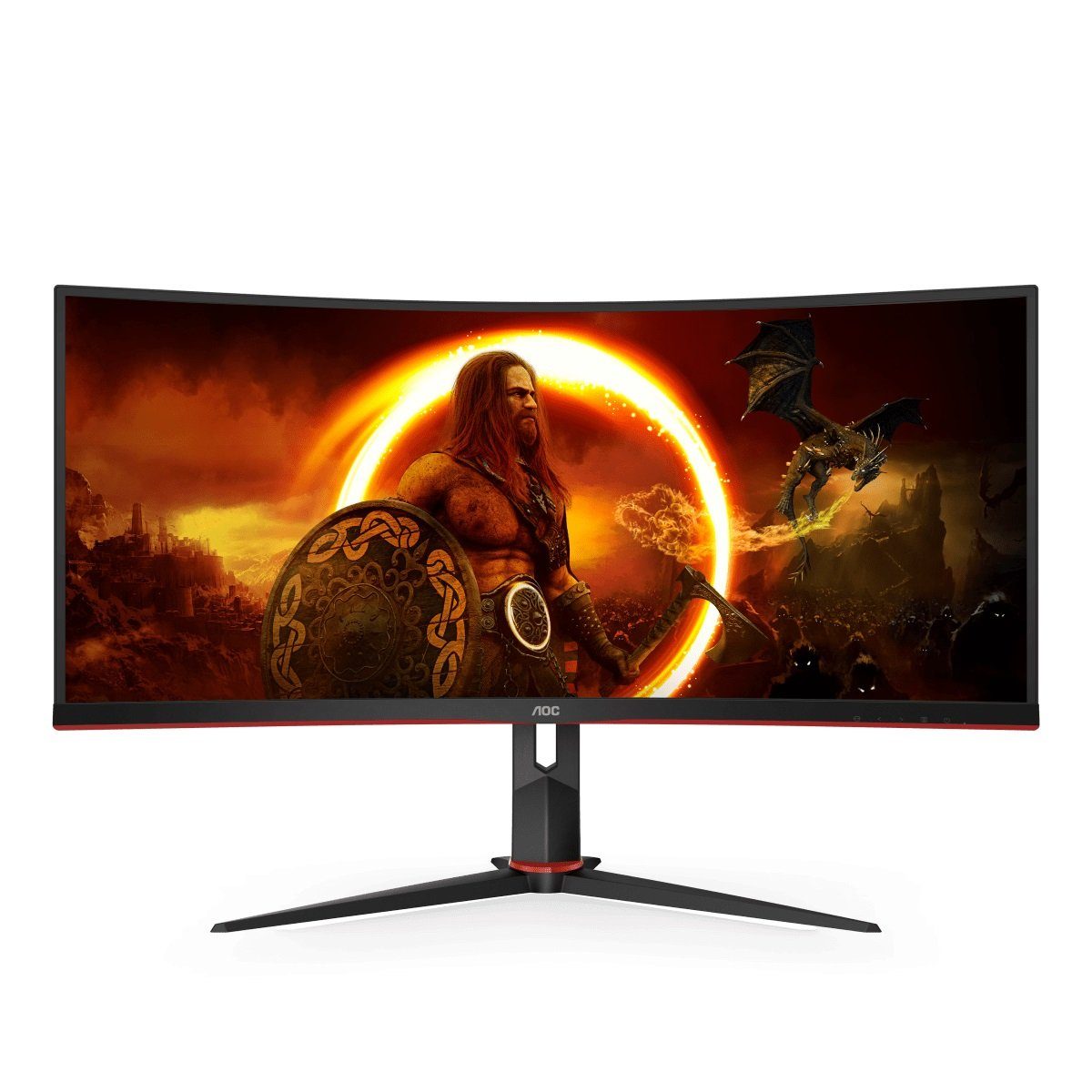 AOC Gaming-monitor CU34G2X/BK, 86,4 cm / 34", QHD+