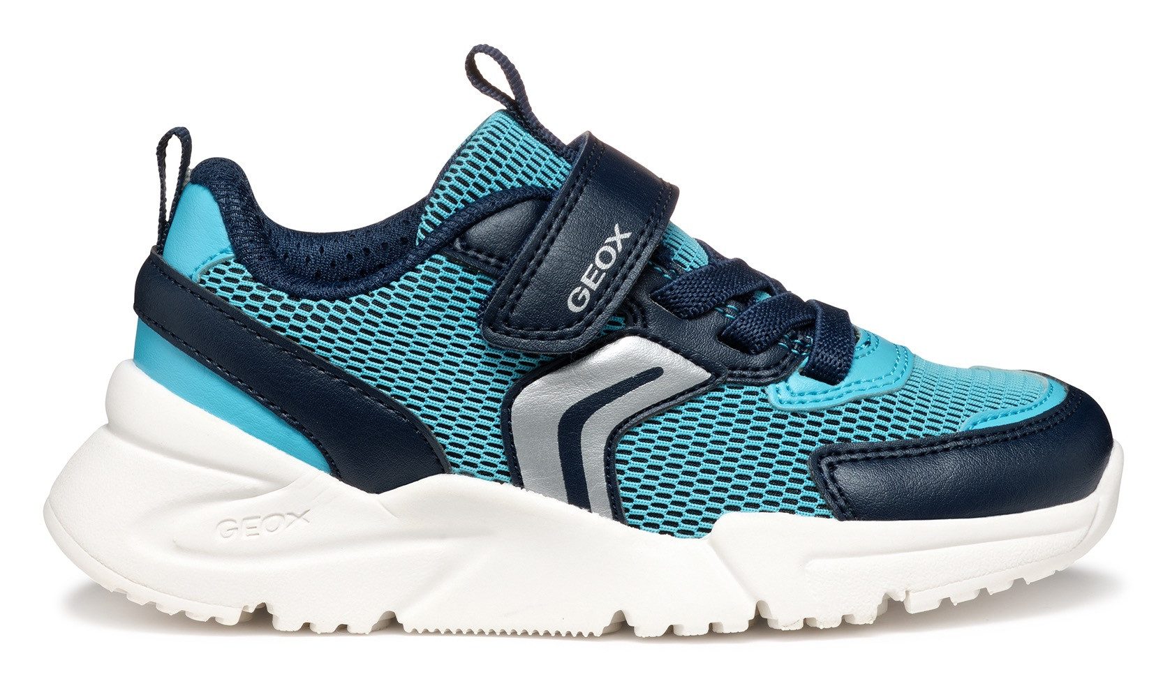 Geox Sneakers J LOFTUS BOY , vrijetijdsschoen, kinderschoen met geox speciale membraan