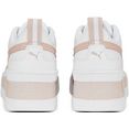 puma sneakers mayze wedge wns met trendy plateauzool wit