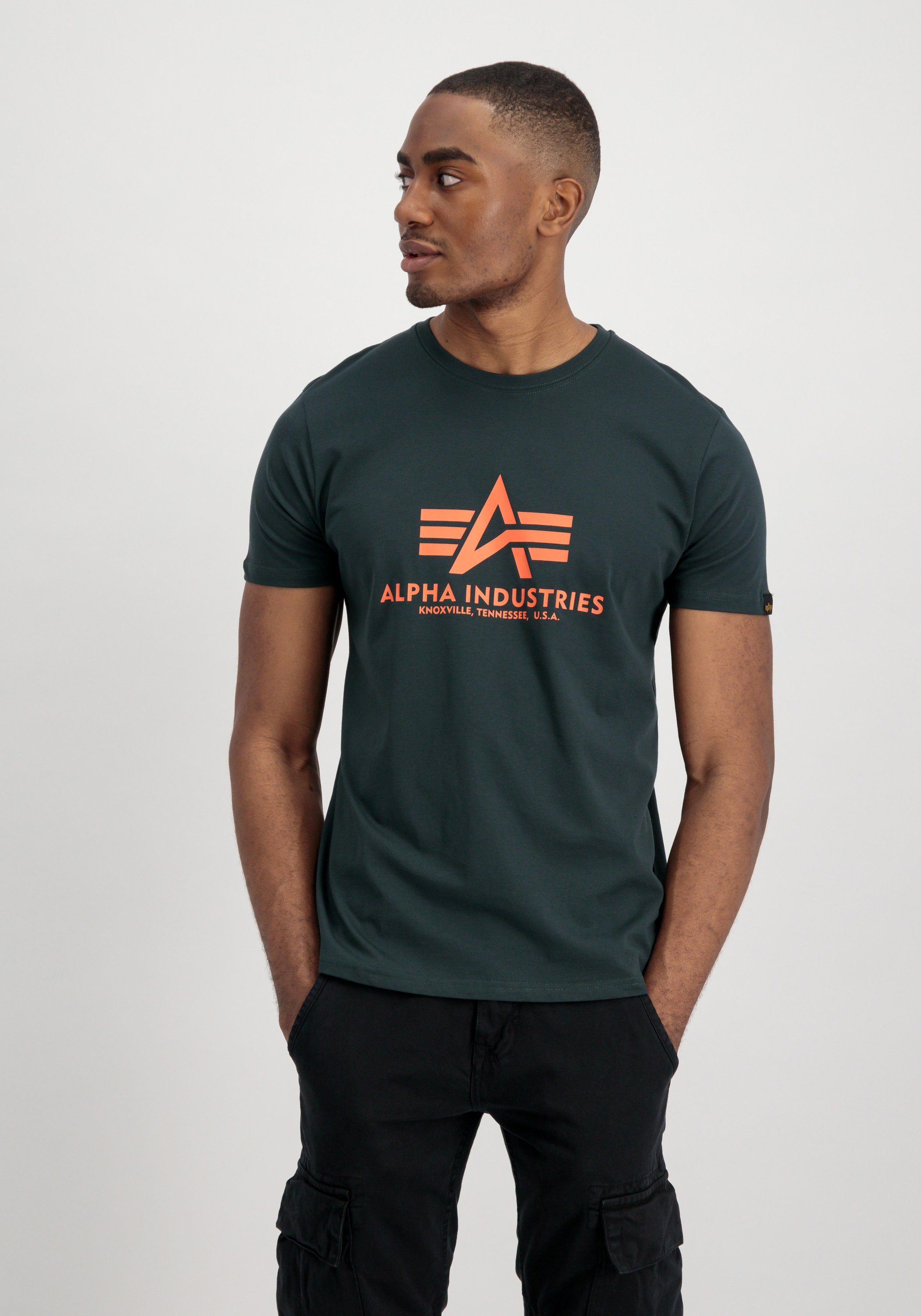 Alpha Industries T-shirt Men T-Shirts Basic T 2 Pack