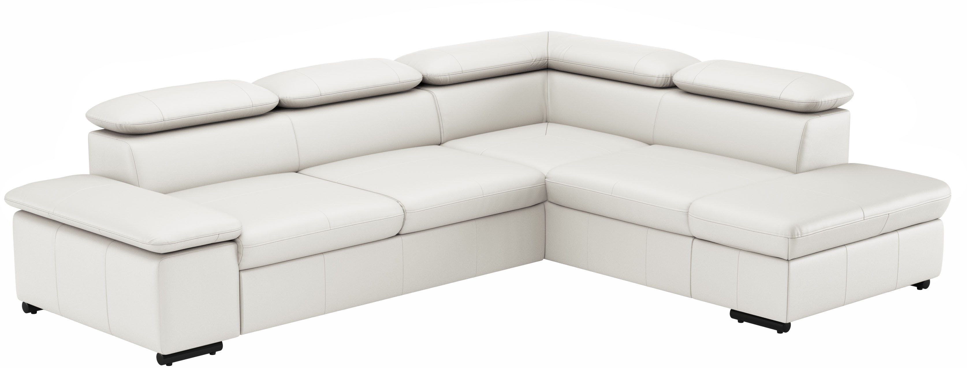 sit&more Hoekbank Alcudia L-vorm met armverstelling, optionele hoofdeindverstelling en bedfunctie