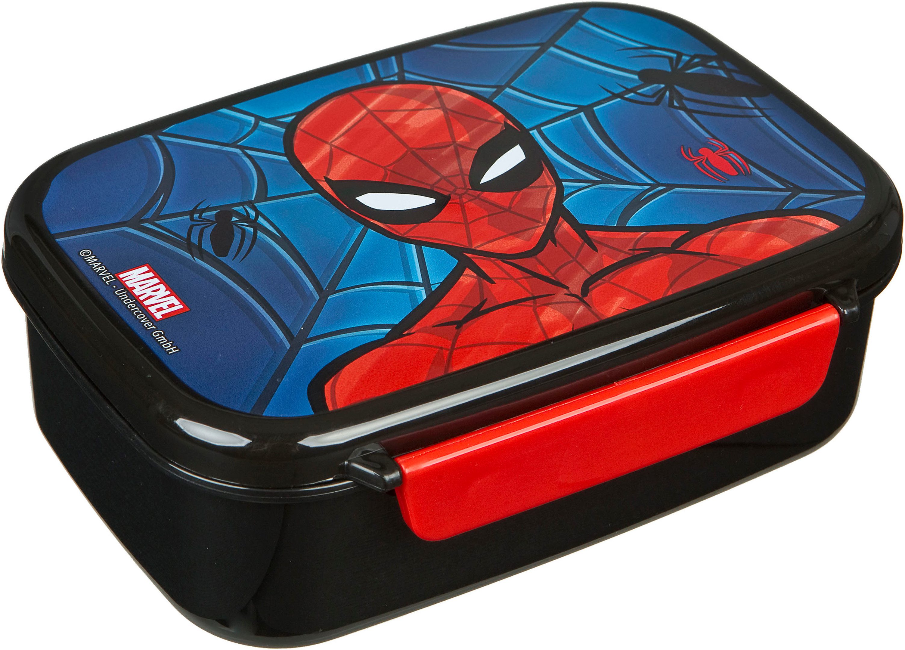 Scooli Lunchbox Spiderman met waterfles (set, 2-delig)