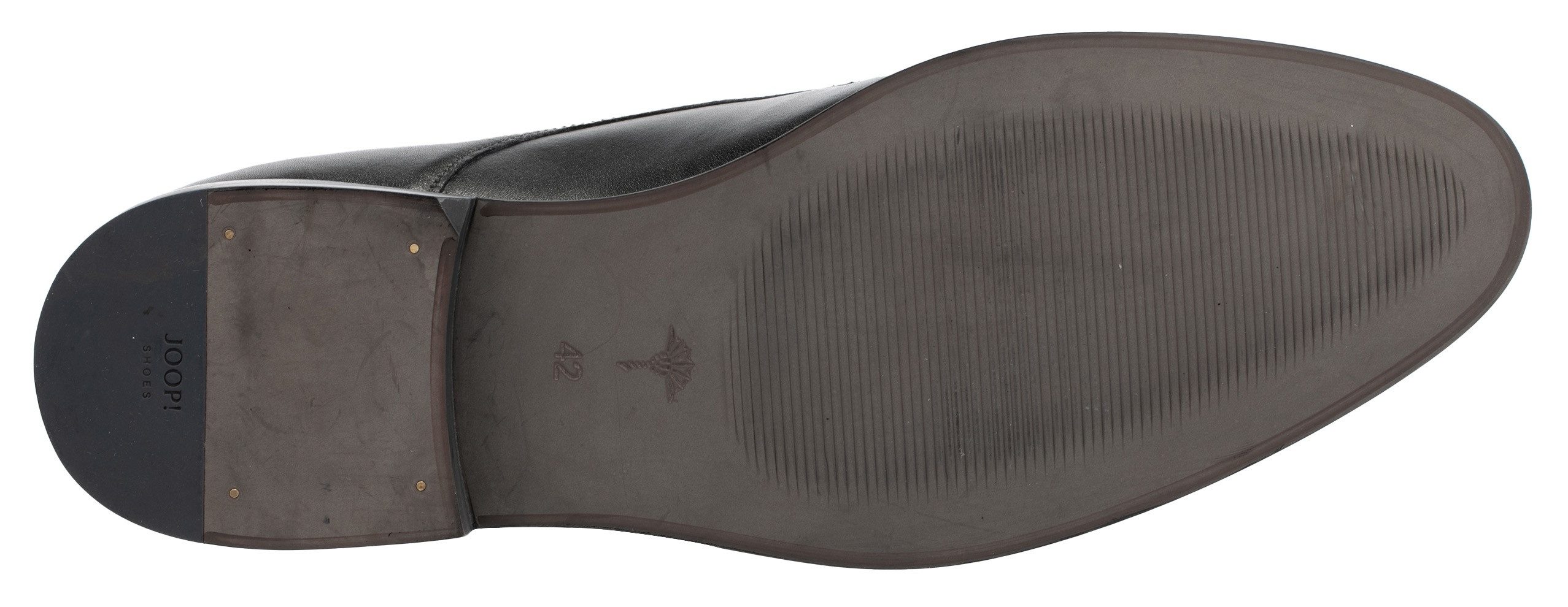 Joop! Instappers Pero kleitos monk lace up mc2 Business schoen, kostuumschoen, monk met leren binnenzool