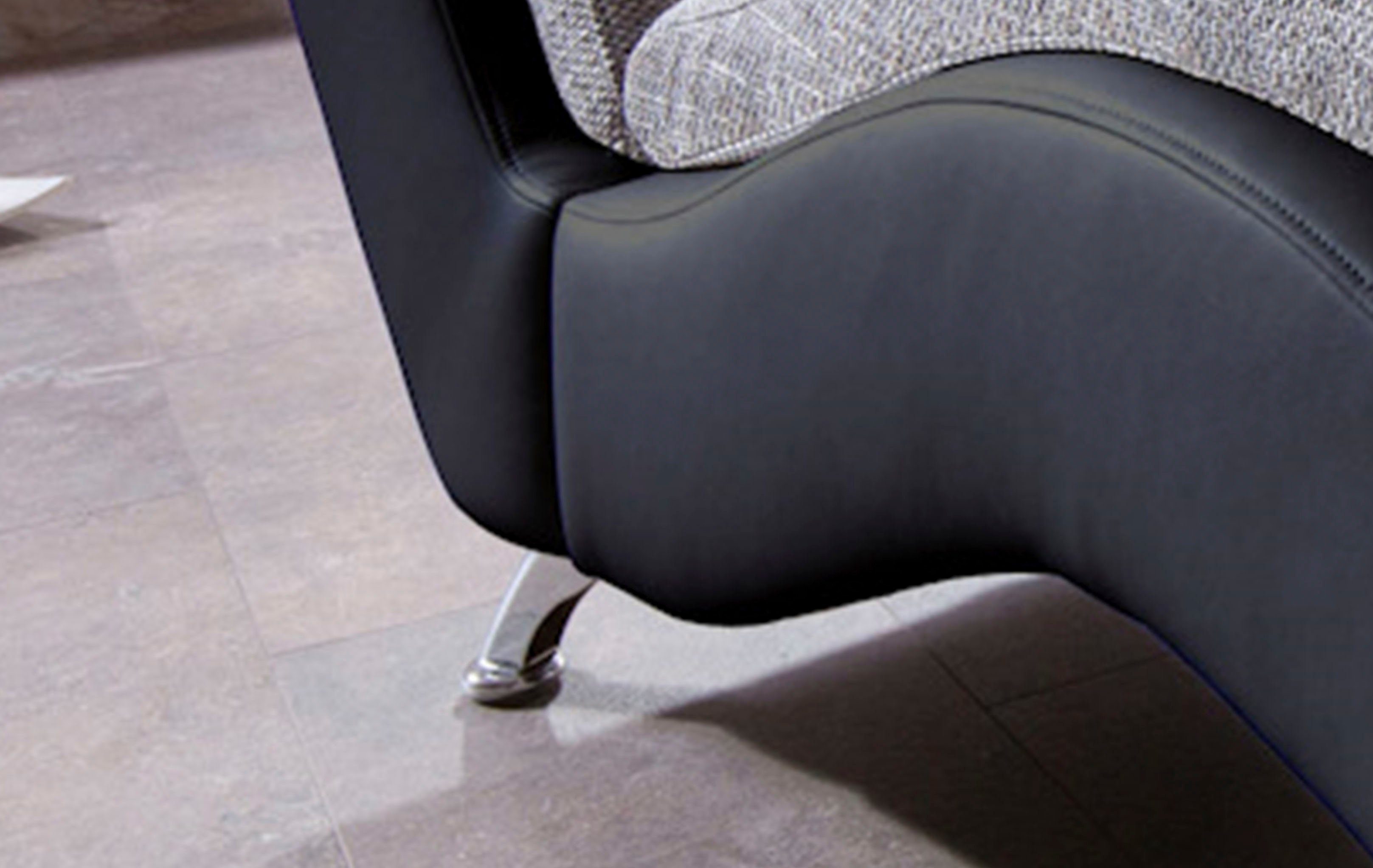Home affaire Relaxstoel Vengo2 met hoofdkussen, matten-look op romp