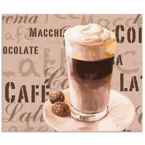 Artland keukenwand Kaffee Latte Macchiato