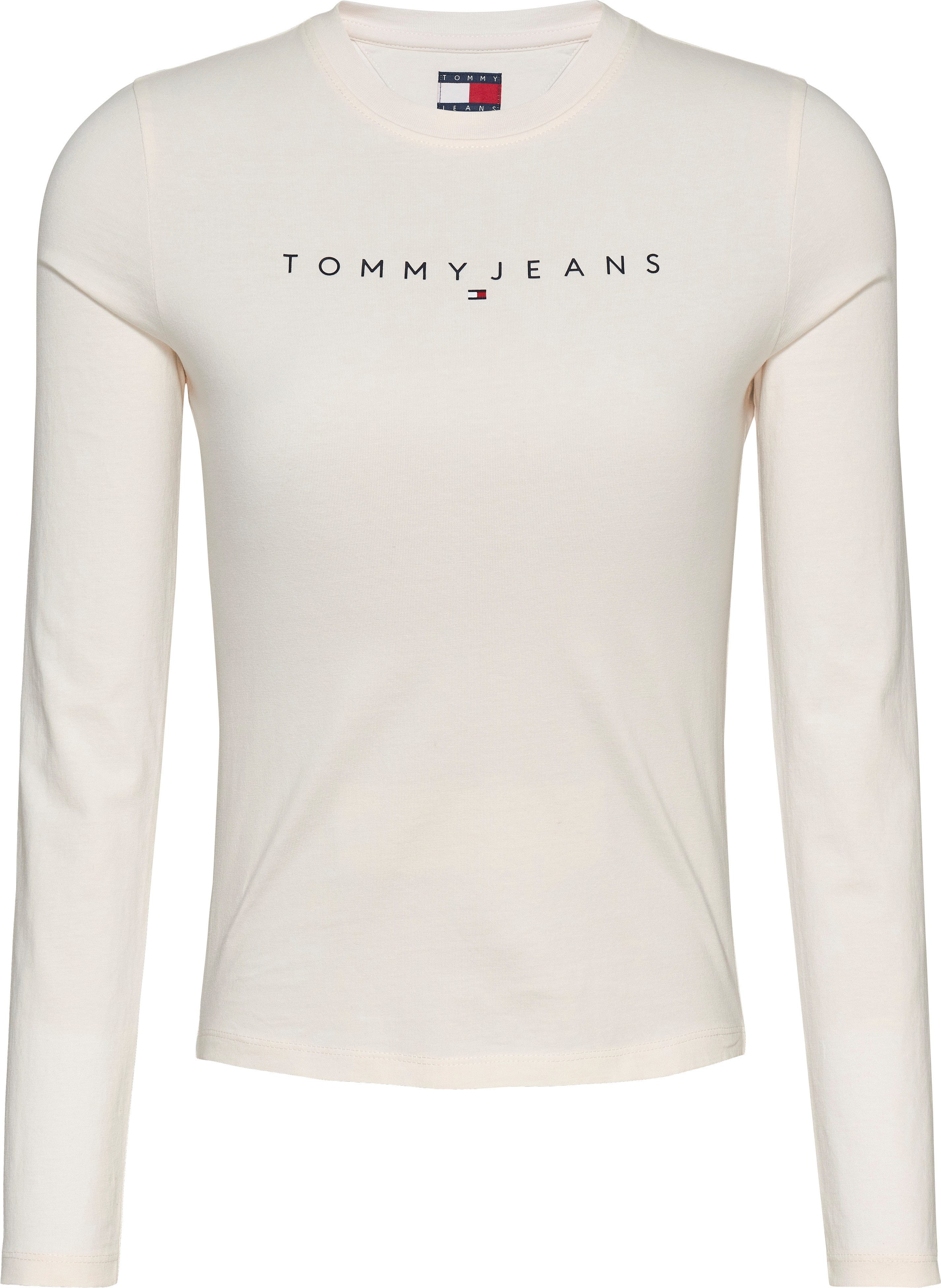 TOMMY JEANS Shirt met lange mouwen TJW SLIM LINEAR TEE LS EXT