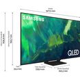 samsung qled-tv gq75q70aat, 189 cm - 75 ", 4k ultra hd, smart tv, quantum hdr | quantum prozessor 4k | dual led | 100% kleurvolumes grijs