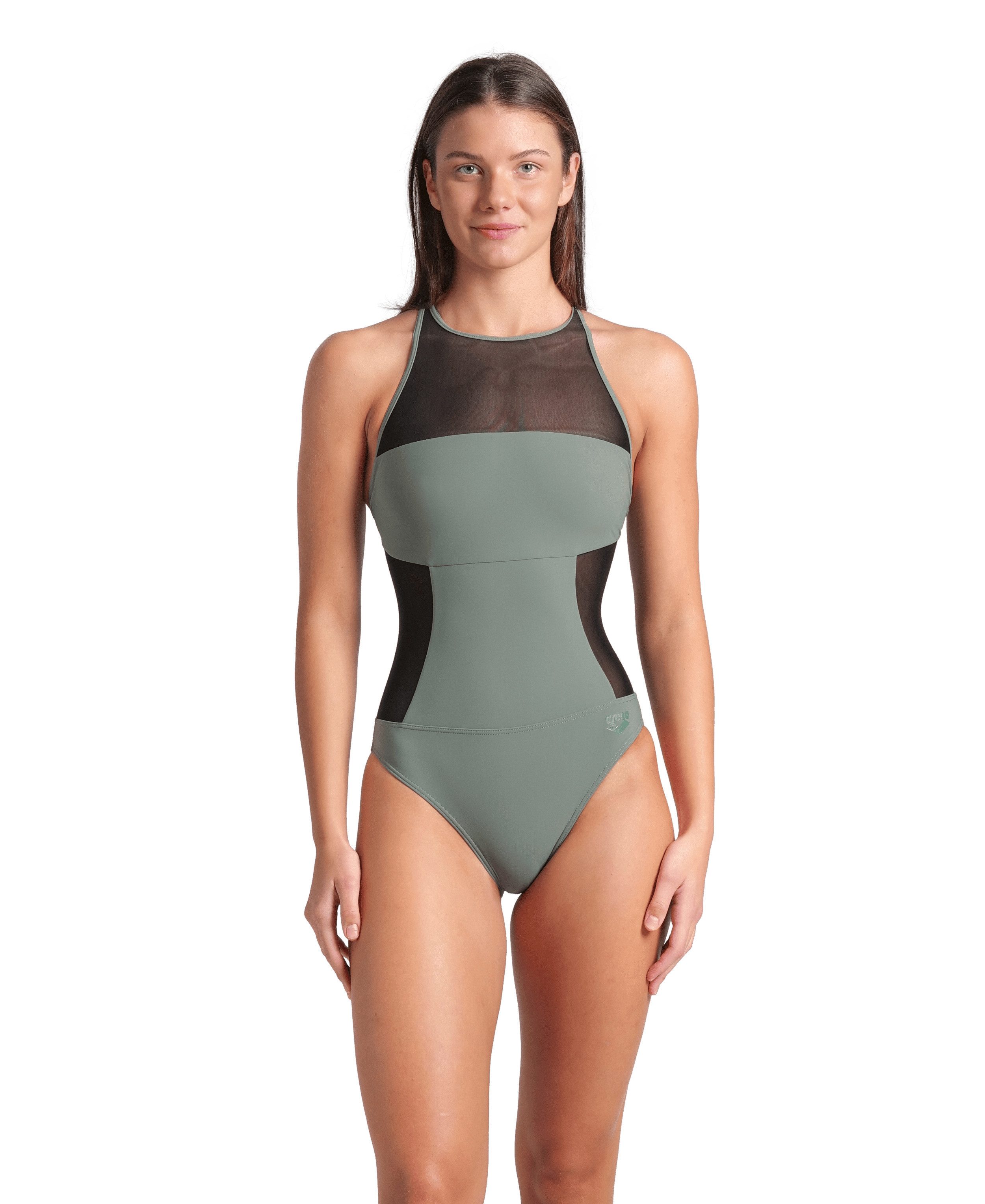 Arena Badpak WOMEN'S ARENA MESH PANEEL BADKOSTUUM SWIM PRO ACHTER