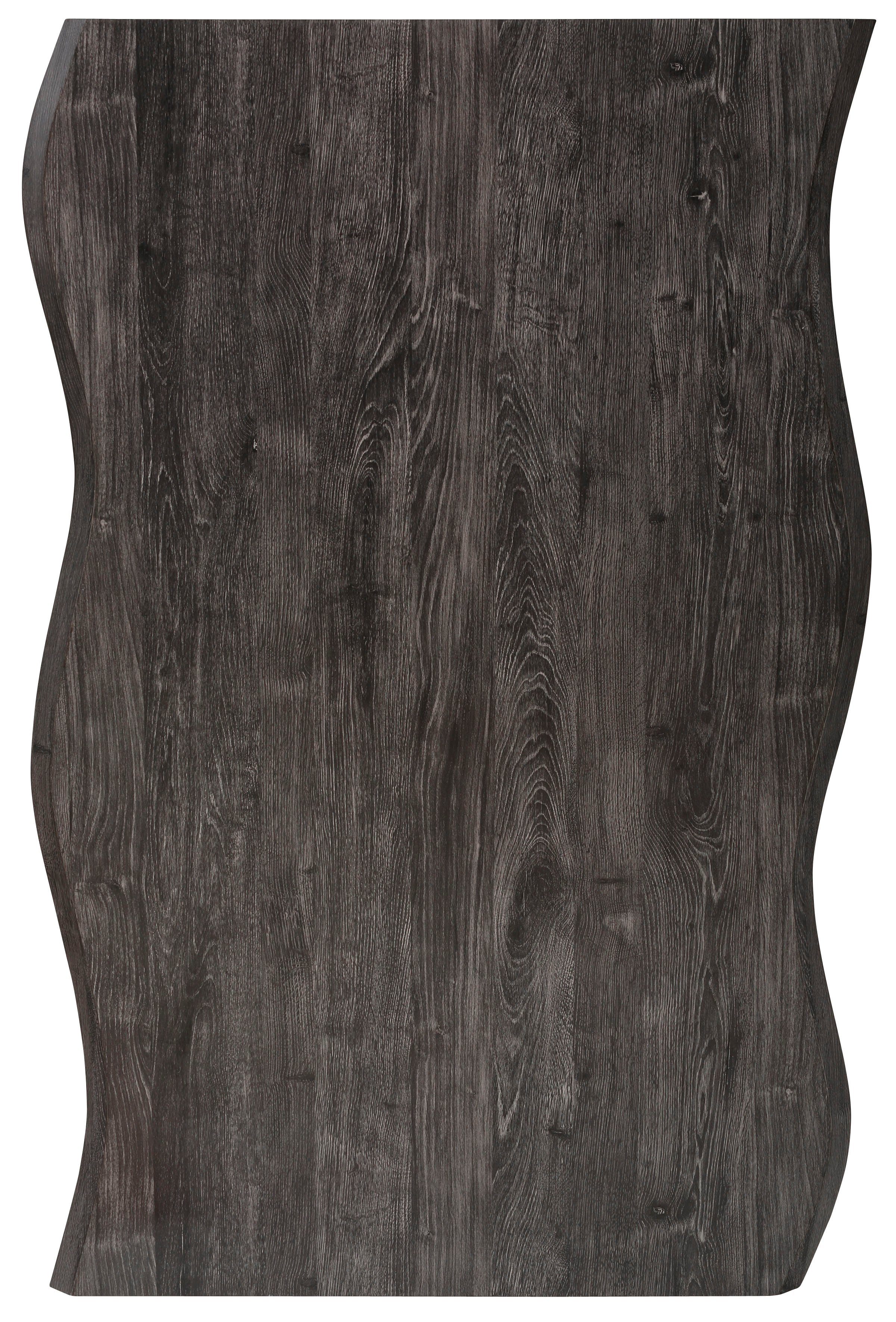 HELA Eettafel GRETA BESTSELLER Boomrandtafel (nabootsing), verschillende maten, 46mm dikte, keukentafel