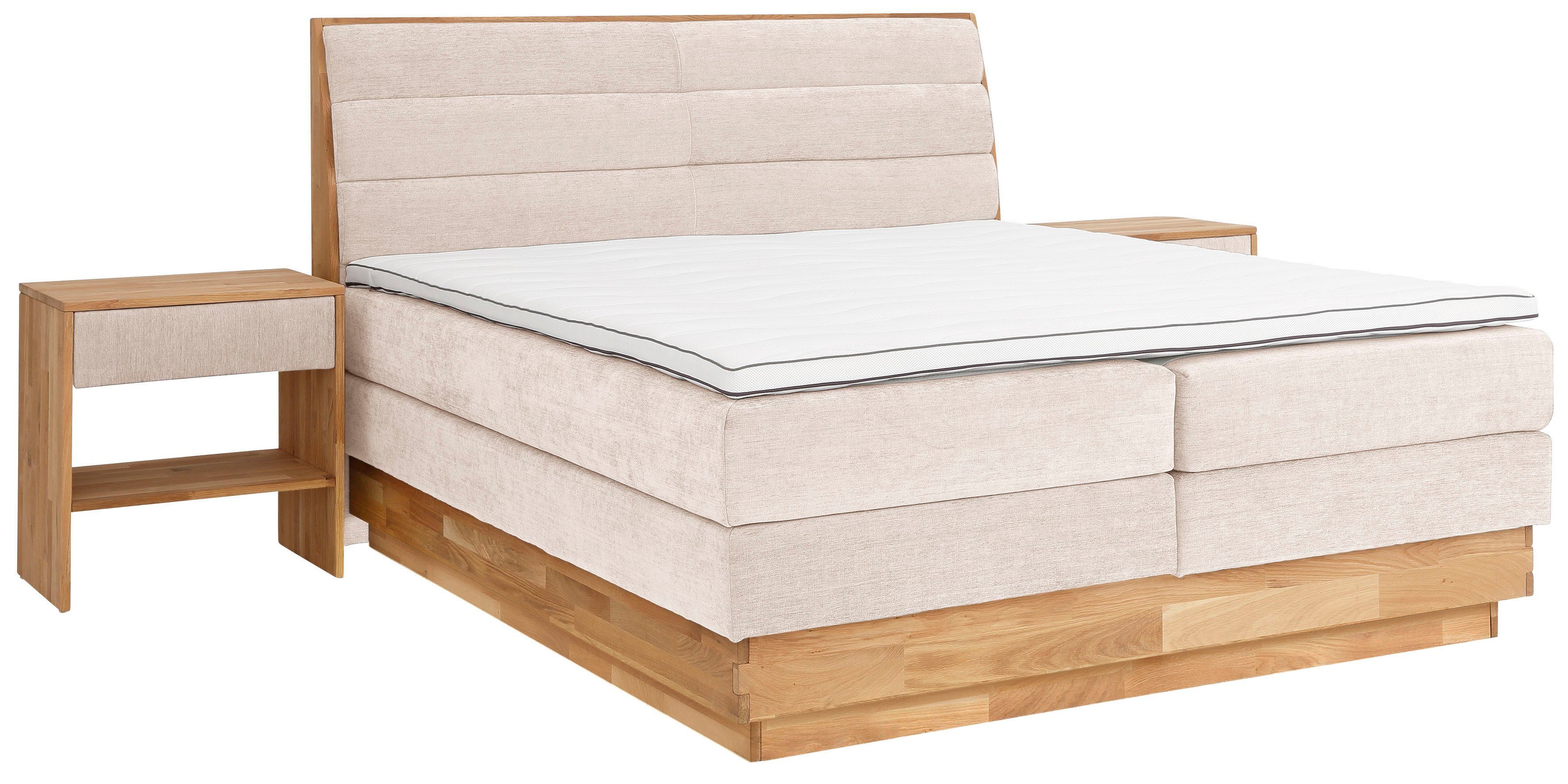 OTTO products Boxspring JENNA zonder ledverlichting, met gecertificeerde, gerecyclede overtrekstoffen