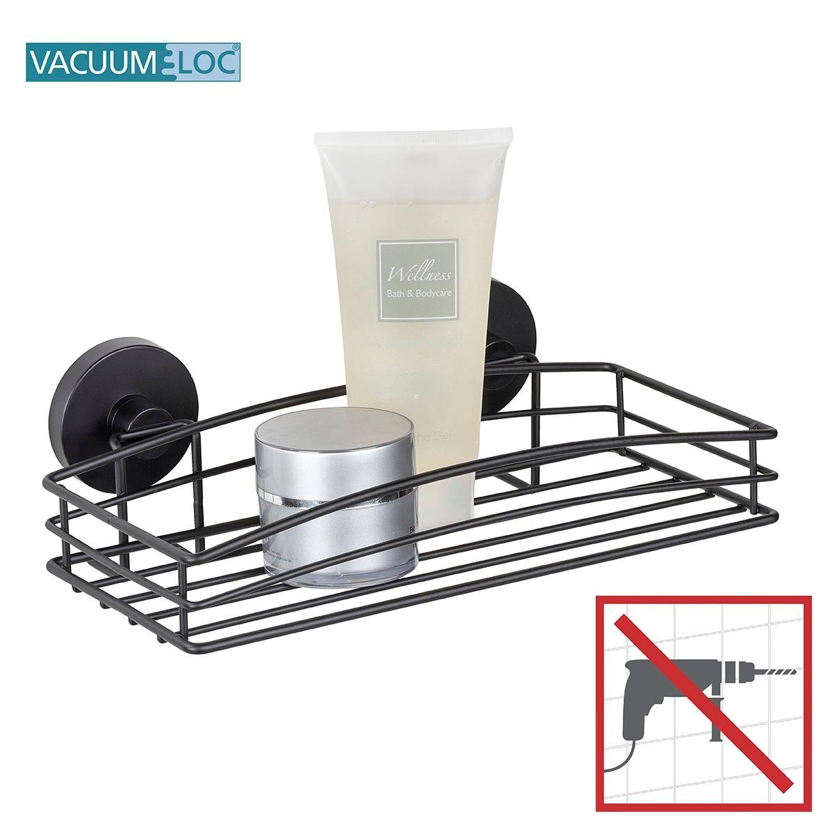 WENKO Doucherekje Vacuum-Loc