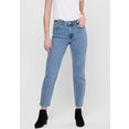 only high-waist jeans onlemily life onlemily blauw