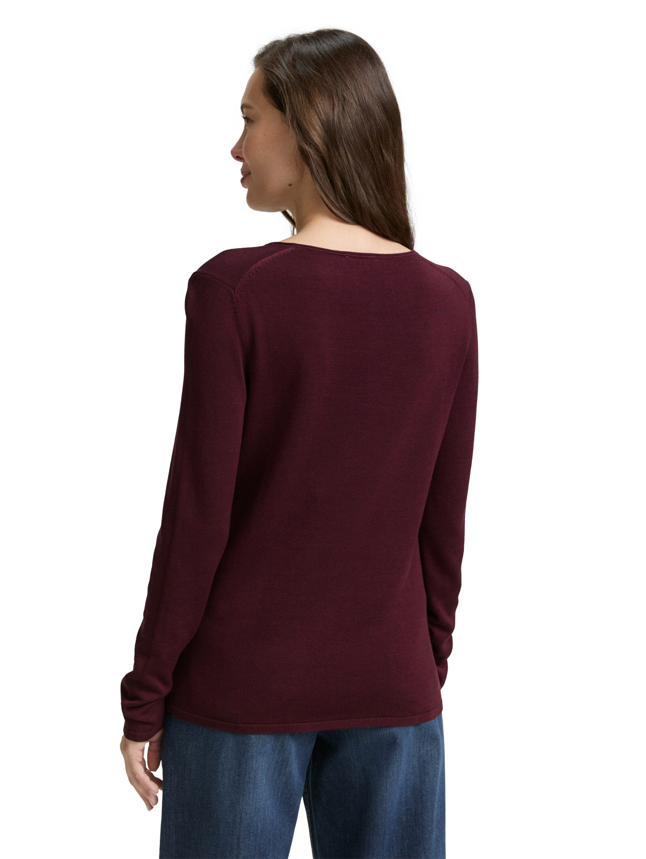 Tom Tailor Trui met V-hals met v-hals