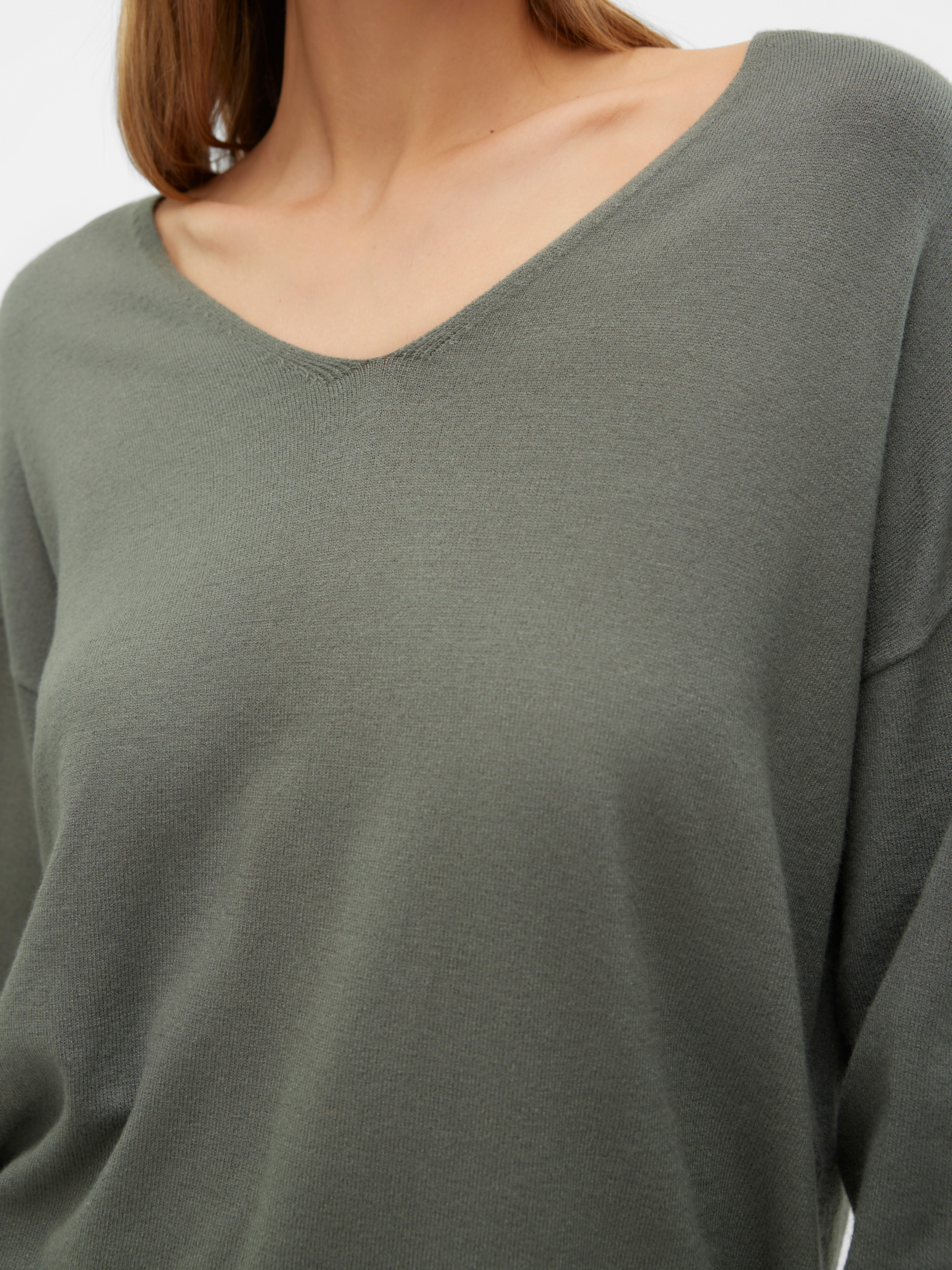 Vero Moda Trui met V-hals VMBREEZE LS V-NECK PULLOVER GA BOO