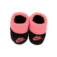 nike sportswear newborn-cadeauset glow time headband, bodysuit  boot (set, 3-delig) zwart