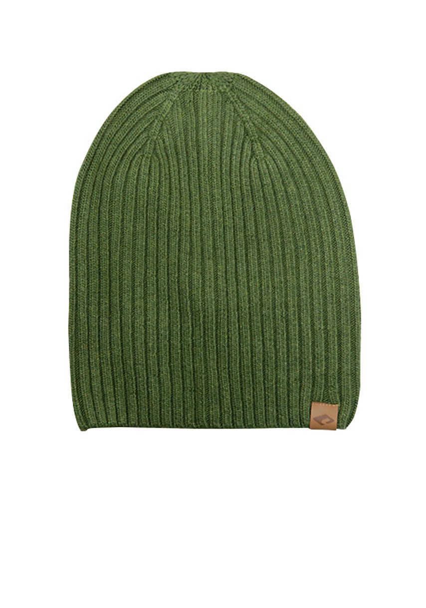 chillouts Beanie Justin Hat met chillouts-logo aan de zoom
