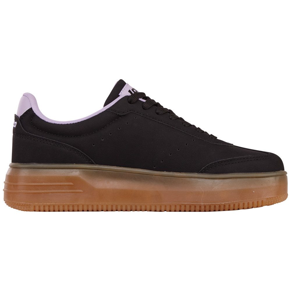 lotto Sneakers op honingkleurige plateau-sneakerzool