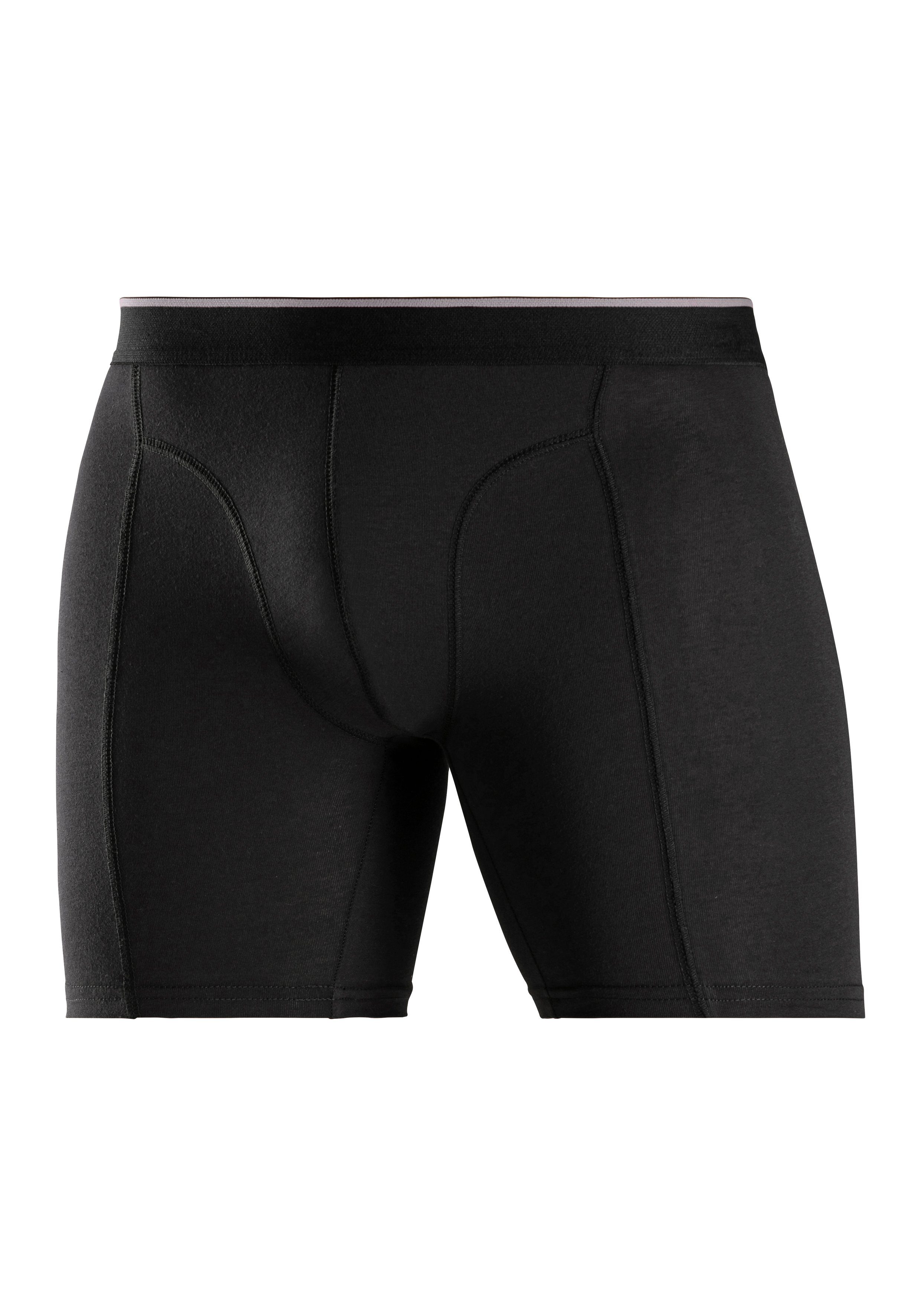 AUTHENTIC LE JOGGER Lange boxershort met twee kleuren geweven band en langere pijpen (set 5 stuks)
