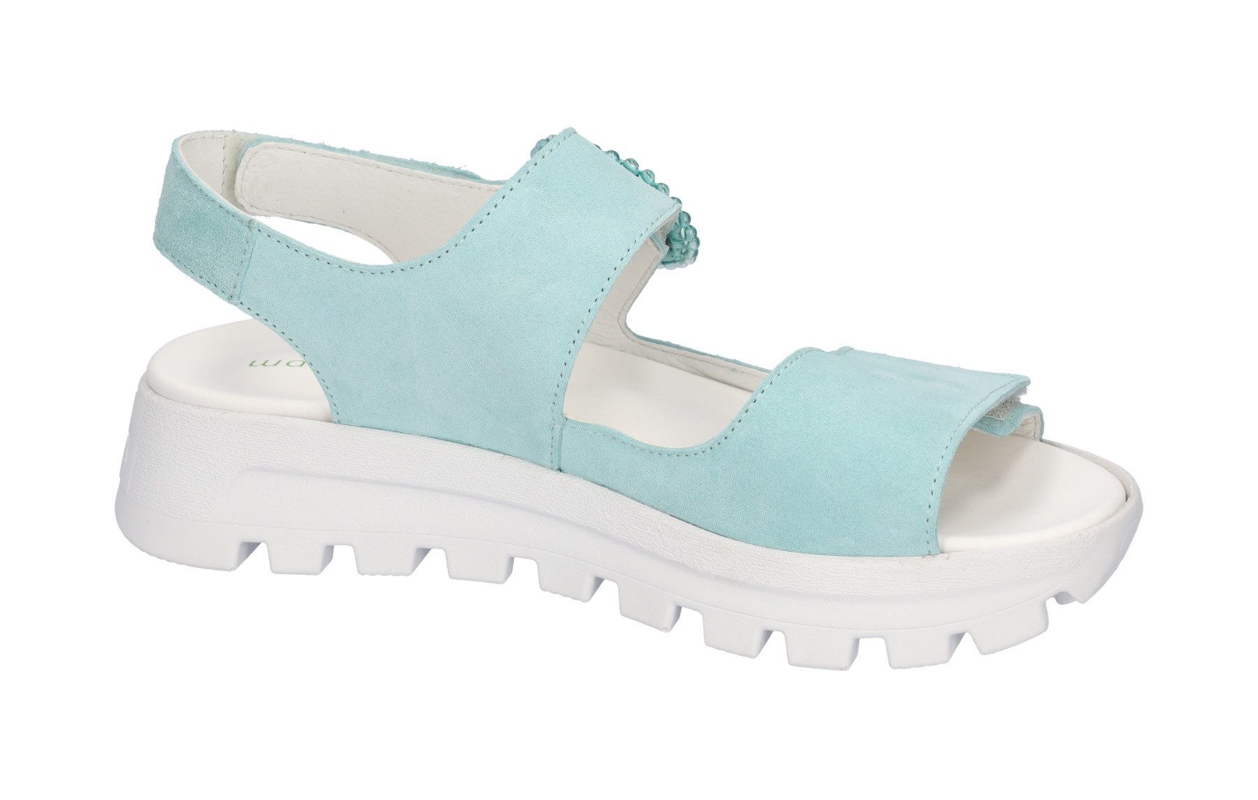 Waldläufer Plateausandalen H-NELE Zomerschoen, sandaaltje, klittenbandschoen in comfortwijdte H (= zeer wijd)