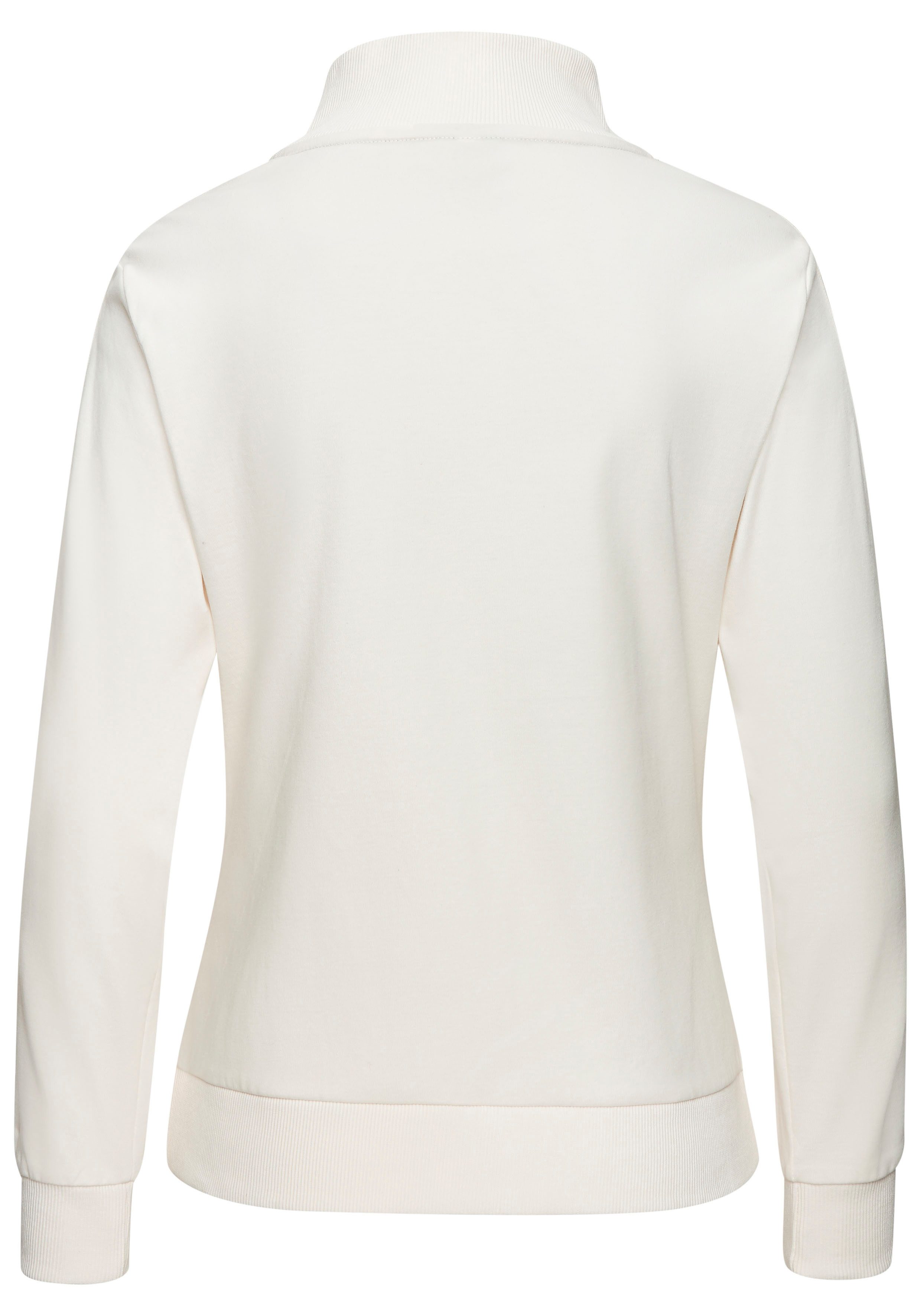 H.I.S Sweatvest met gestreepte tape aan de mouwen