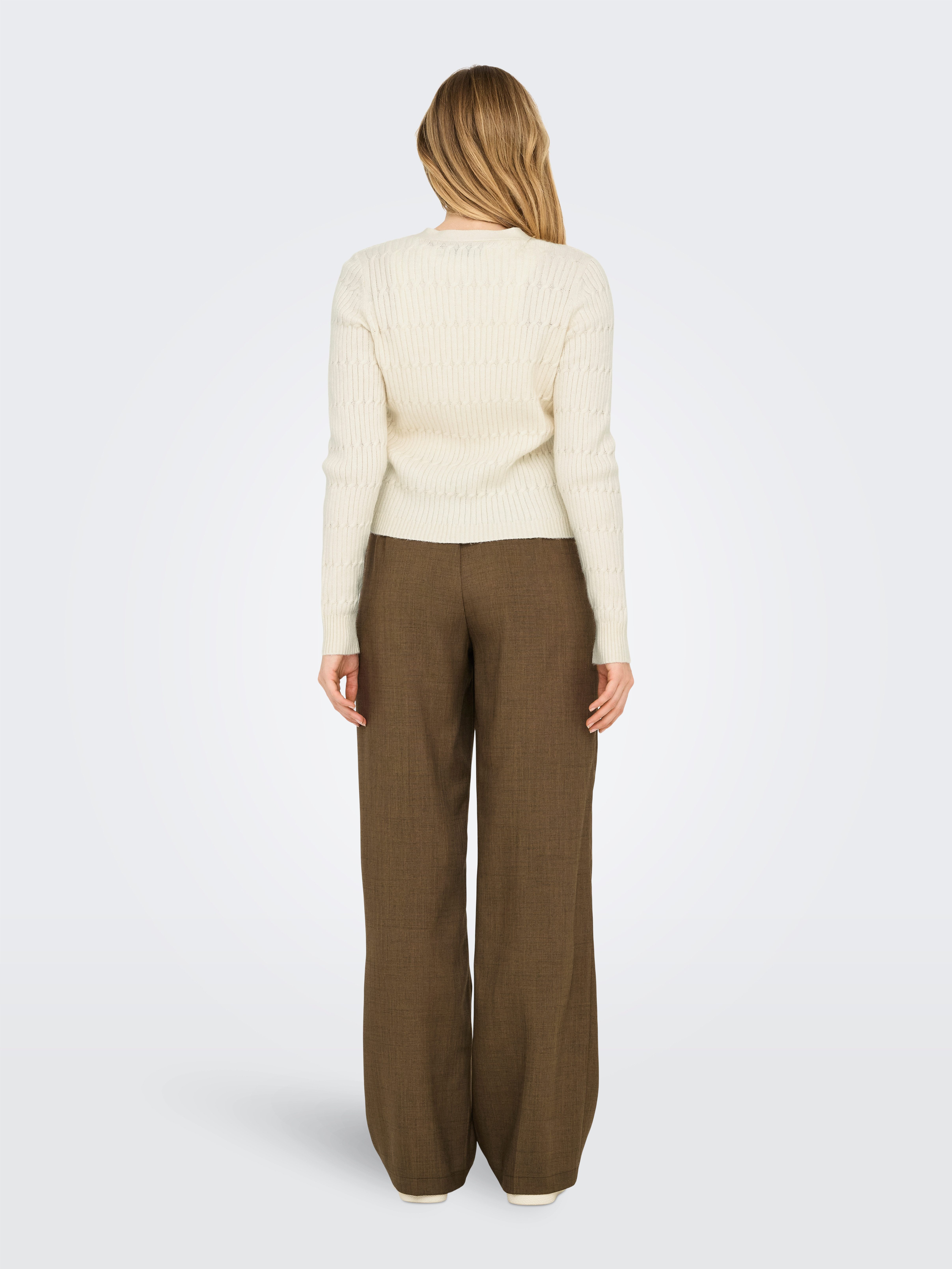 Only Vest ONLKATIA LS CABLE V-NECK CARDIGAN CC KNT