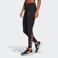 adidas sportswear legging loungewear essentials high-waisted logo zwart