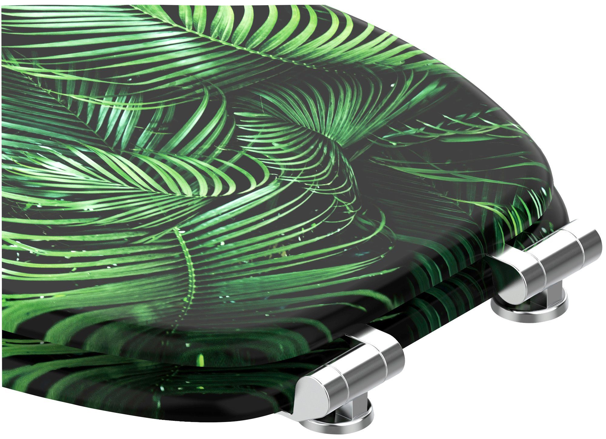 Sanilo Toiletzitting Palmdream met softclosemechanisme, bxl: 37,7x 42,0 - 47,0 cm