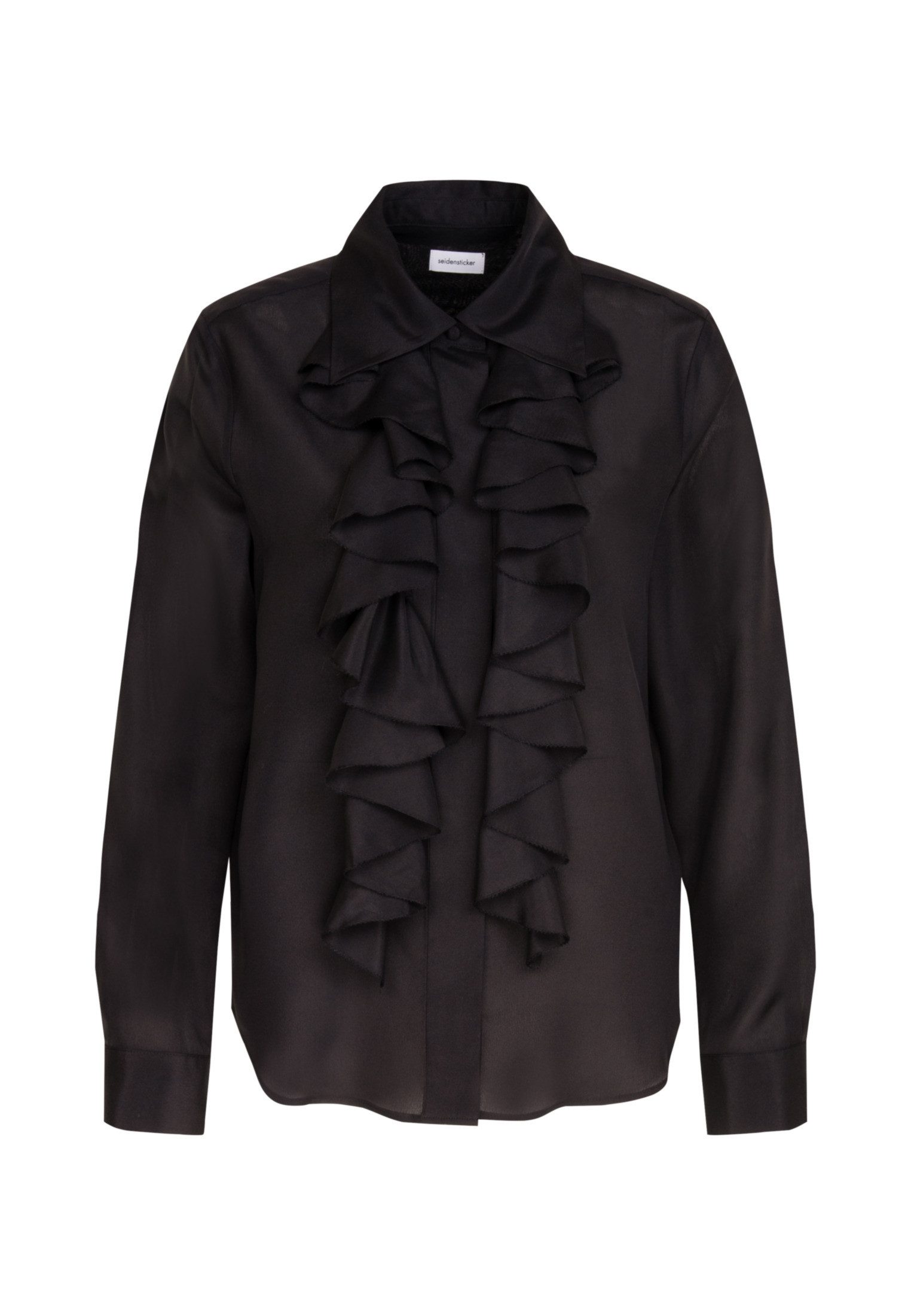 seidensticker Overhemdblouse Zwarte roos