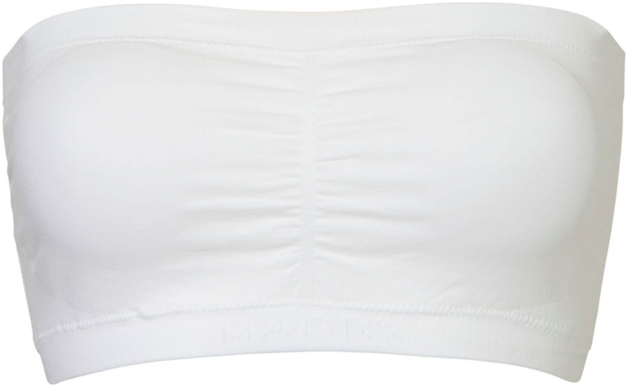 Magic Body Fashion Bandeau-bh Comfort Bandeau met uitneembare vullingen
