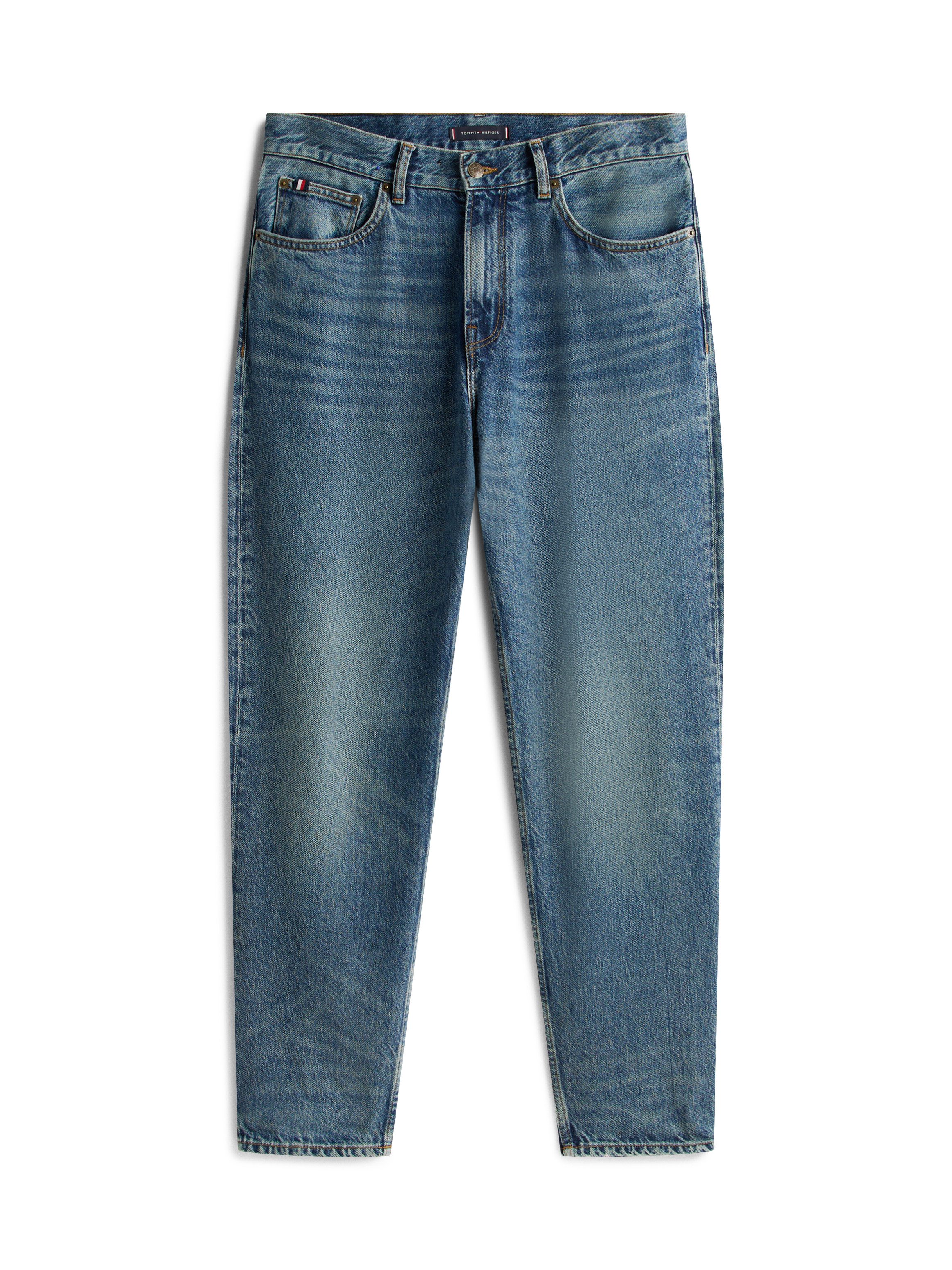 Tommy Hilfiger Tapered jeans Harlem Regular Fit, met subtiele wassing